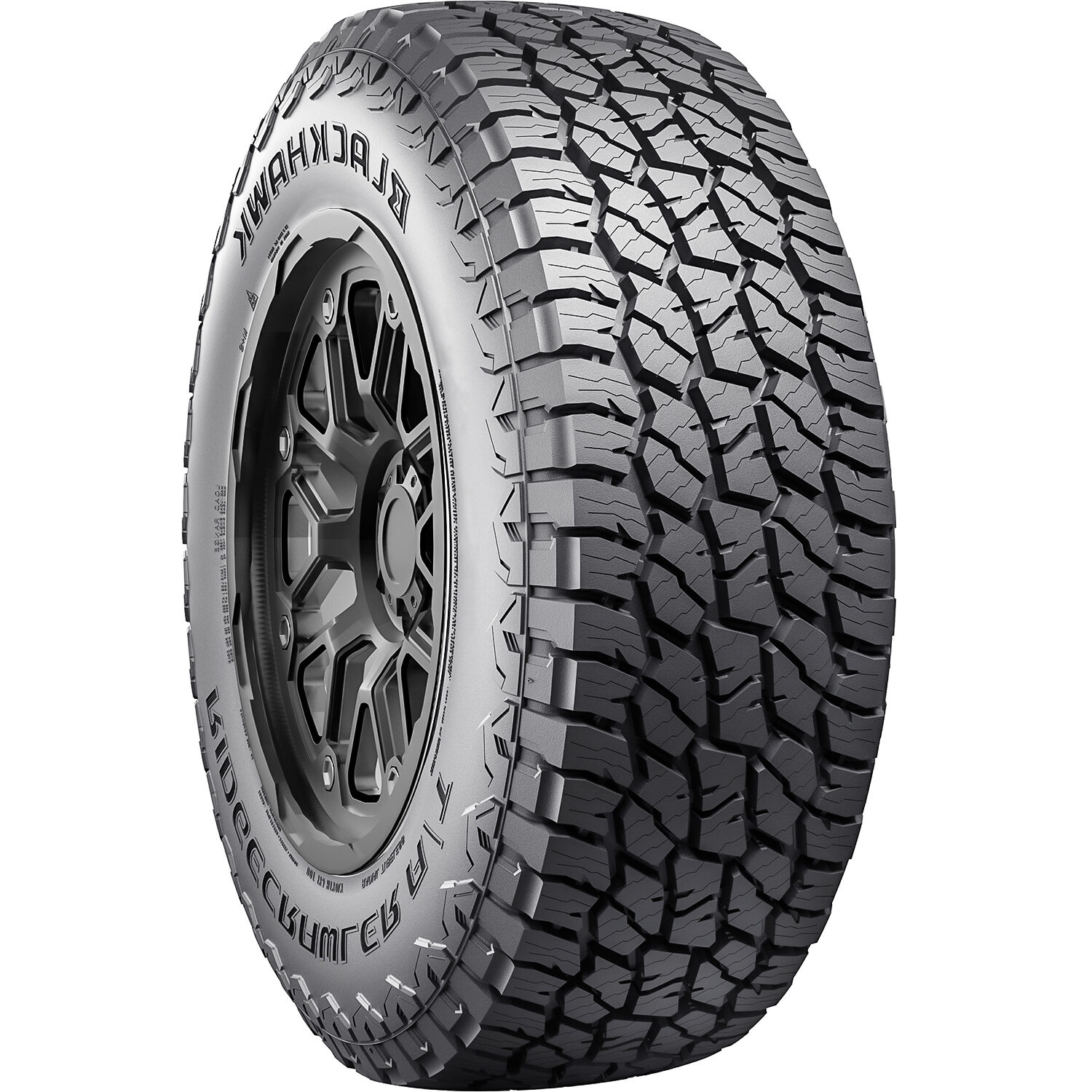 Set of 4 Blackhawk Ridgecrawler A/T 265/70R17 115S