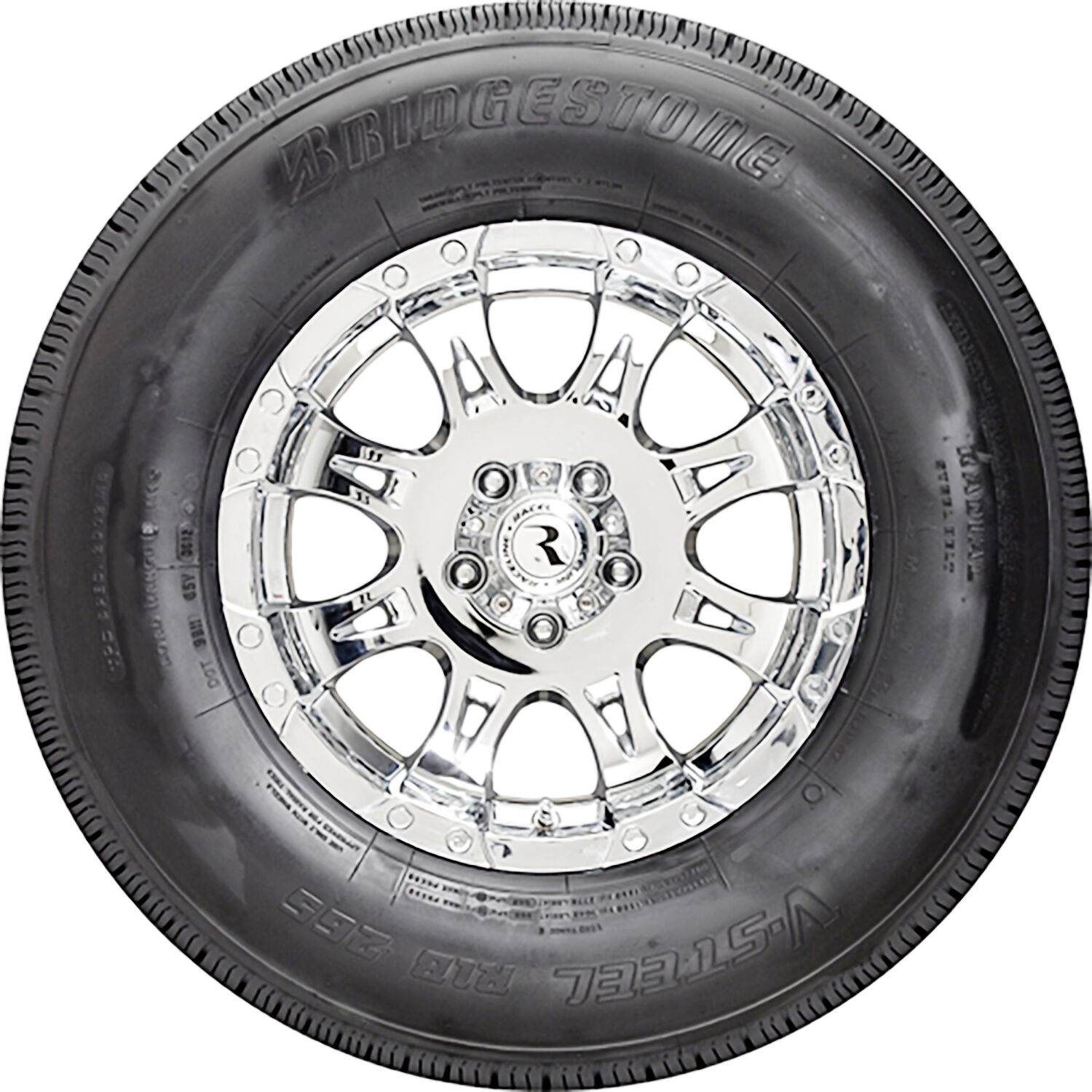 Bridgestone V-Steel Rib 265 LT 245/75R16 120/116S E (10 Ply) Take Off