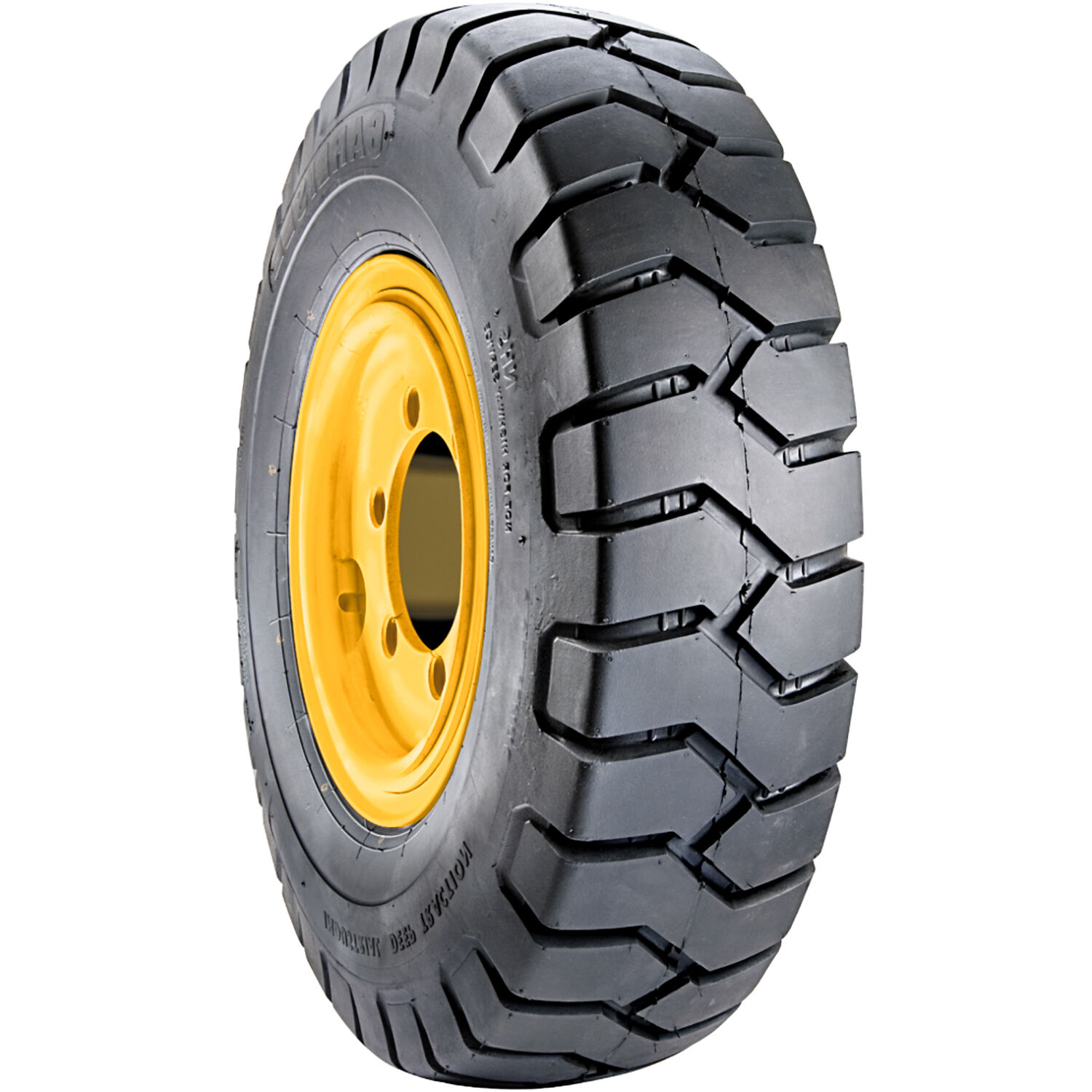 Set Of 4 Carlisle (Carlstar) Industrial Deep Traction 6.9/6.00-9 125A3 10 Ply (TTF)