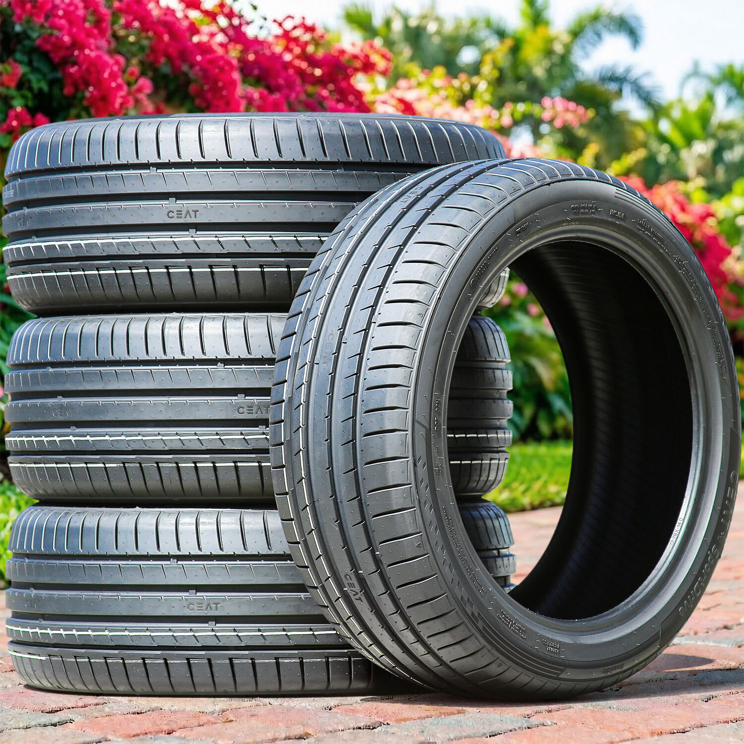 Set Of 4 Ceat SportDrive 255/35R19 96W XL