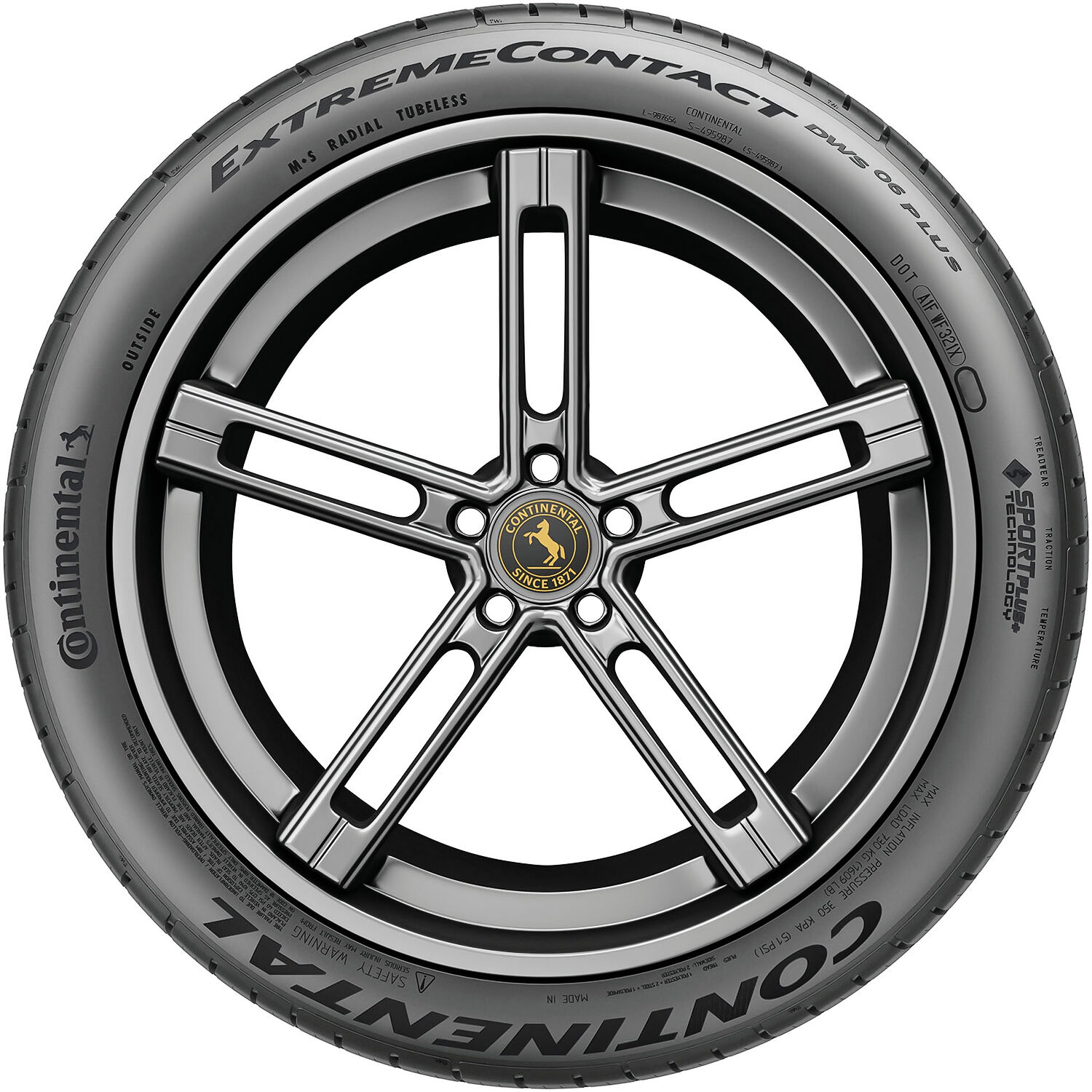 Continental ExtremeContact DWS 06 Plus 245/35R18 ZR 92Y XL