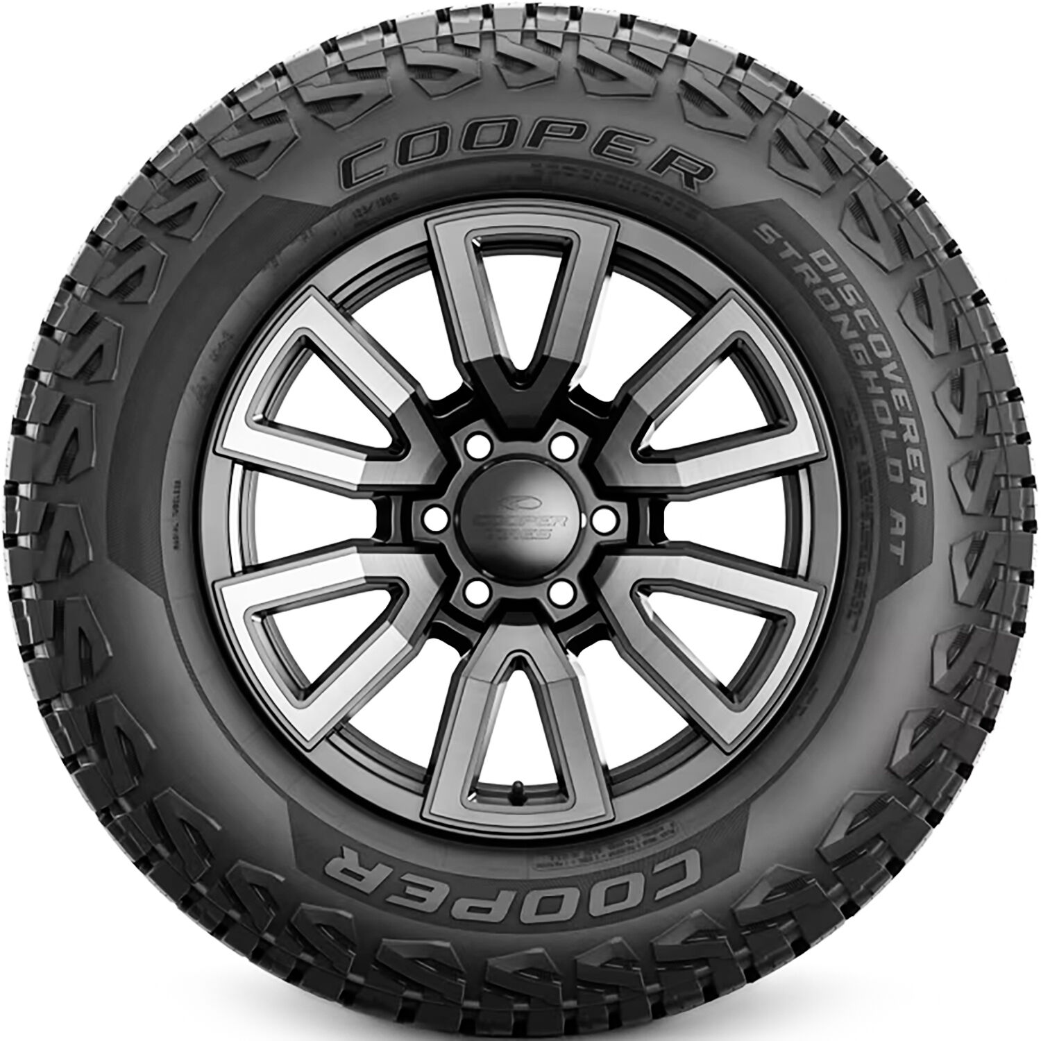 Cooper Discoverer Stronghold AT LT 265/65R18 122/119T E (10 Ply) A/T All Terrain Tire