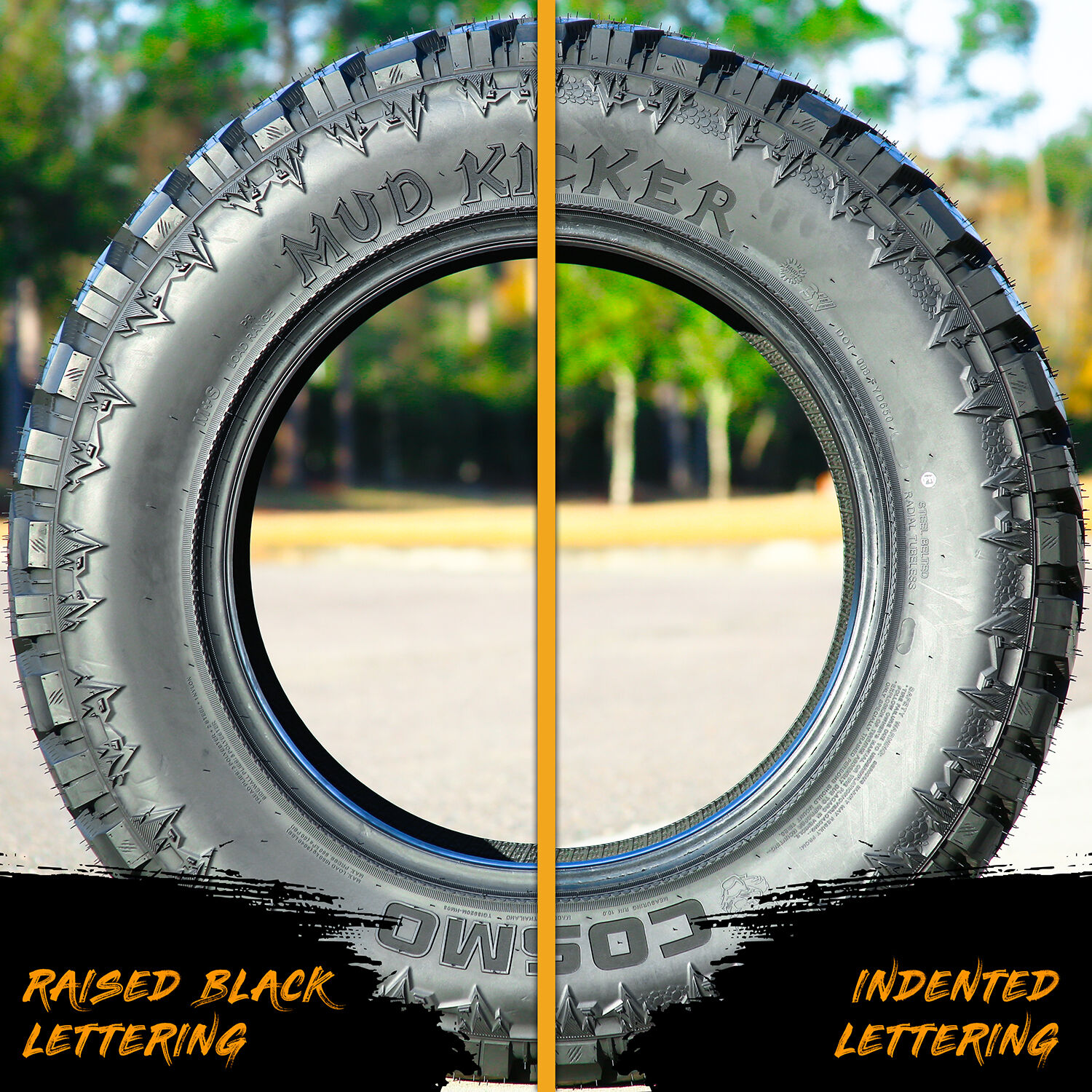 Cosmo Mud Kicker LT 35X12.50R20 125Q F (12 Ply)