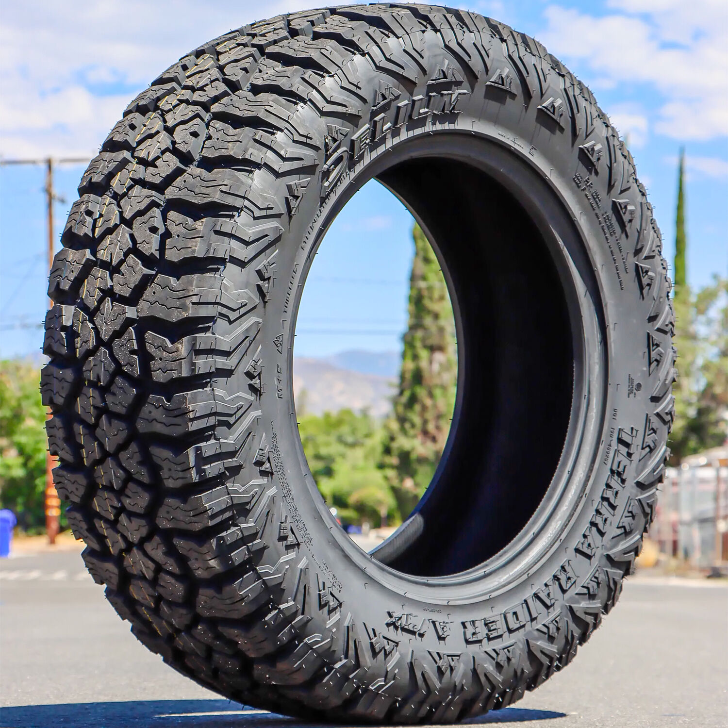 Delium Terra Raider A/TX KU-257 Steel Belted LT 31X10.50R15 109Q C (6 Ply) AT All Terrain Tire