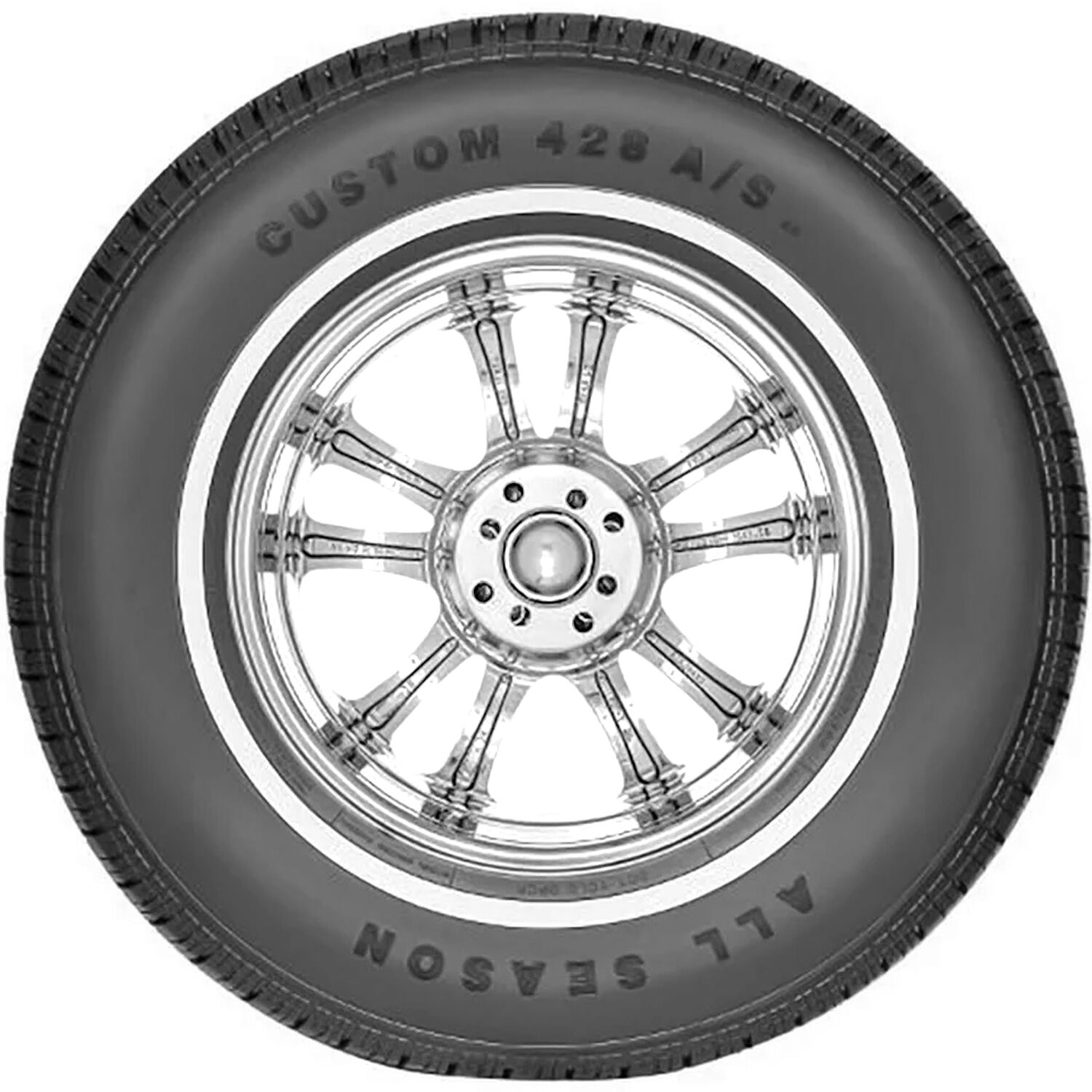 Set Of 4 Delta Custom 428 A/S 205/70R15 95S