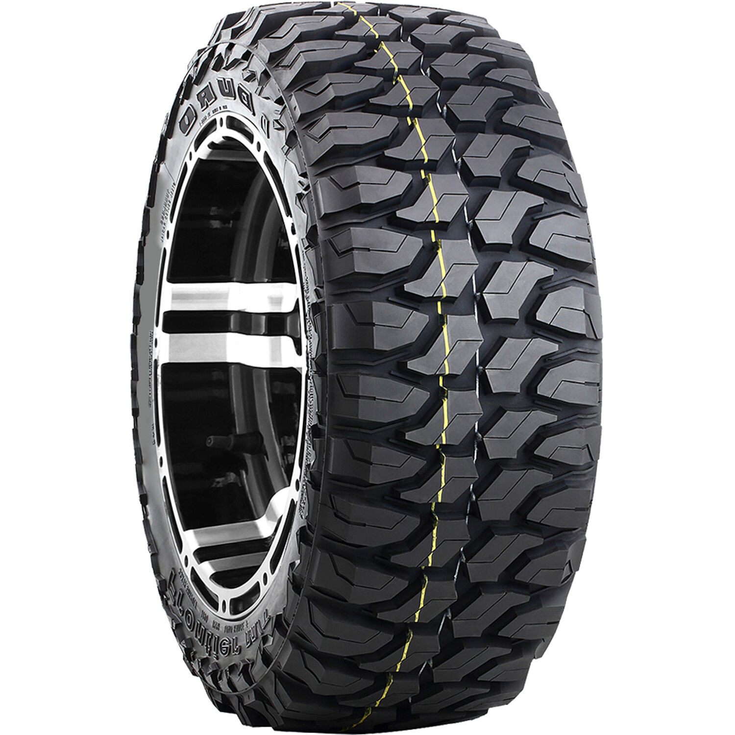 Set Of 4 Duro DL6600 Frontier M/T LT 35X12.50R18 128Q F (12 Ply)