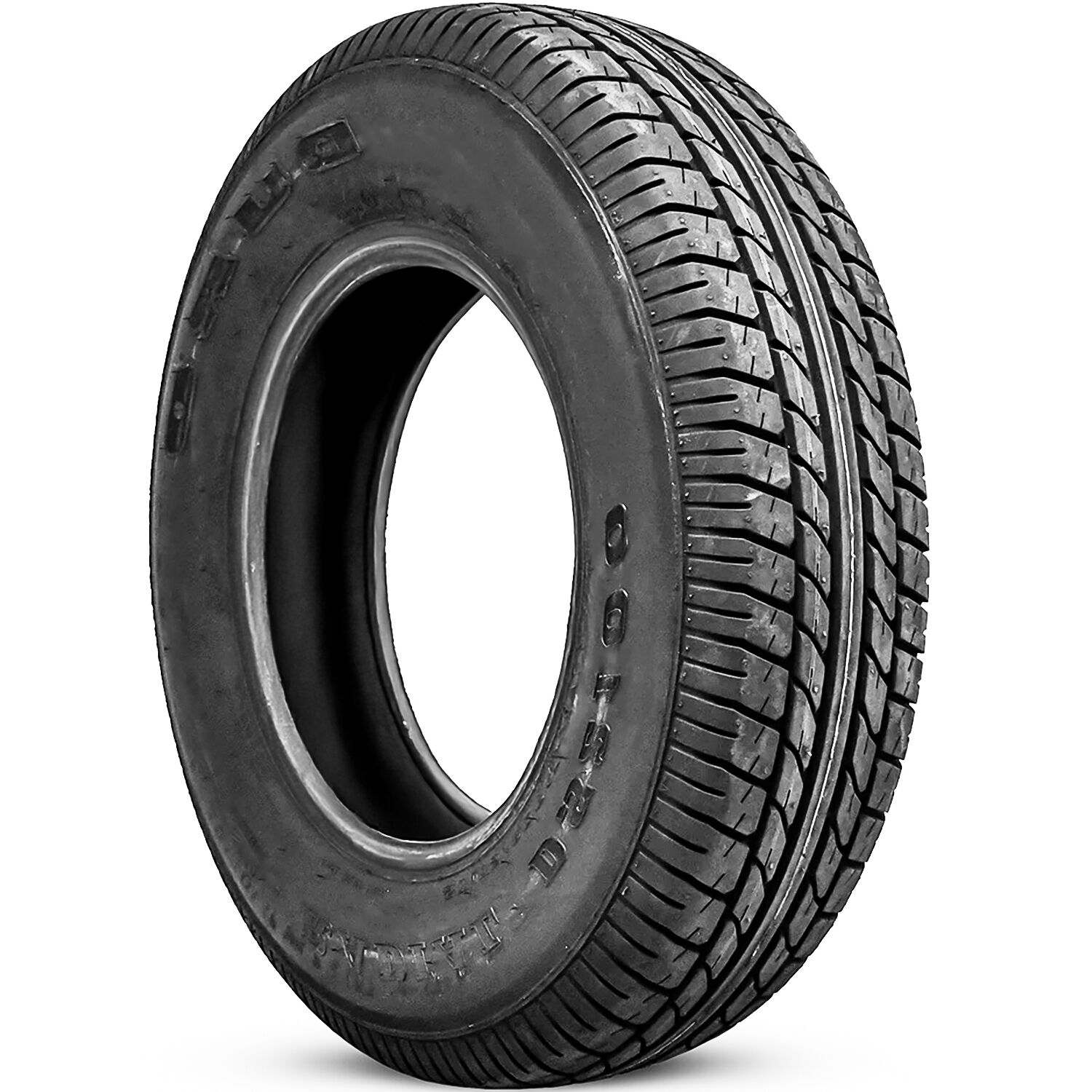 Set of 4 Duro DS-2100 Radial ST 215/75R14 102F C (6 Ply)