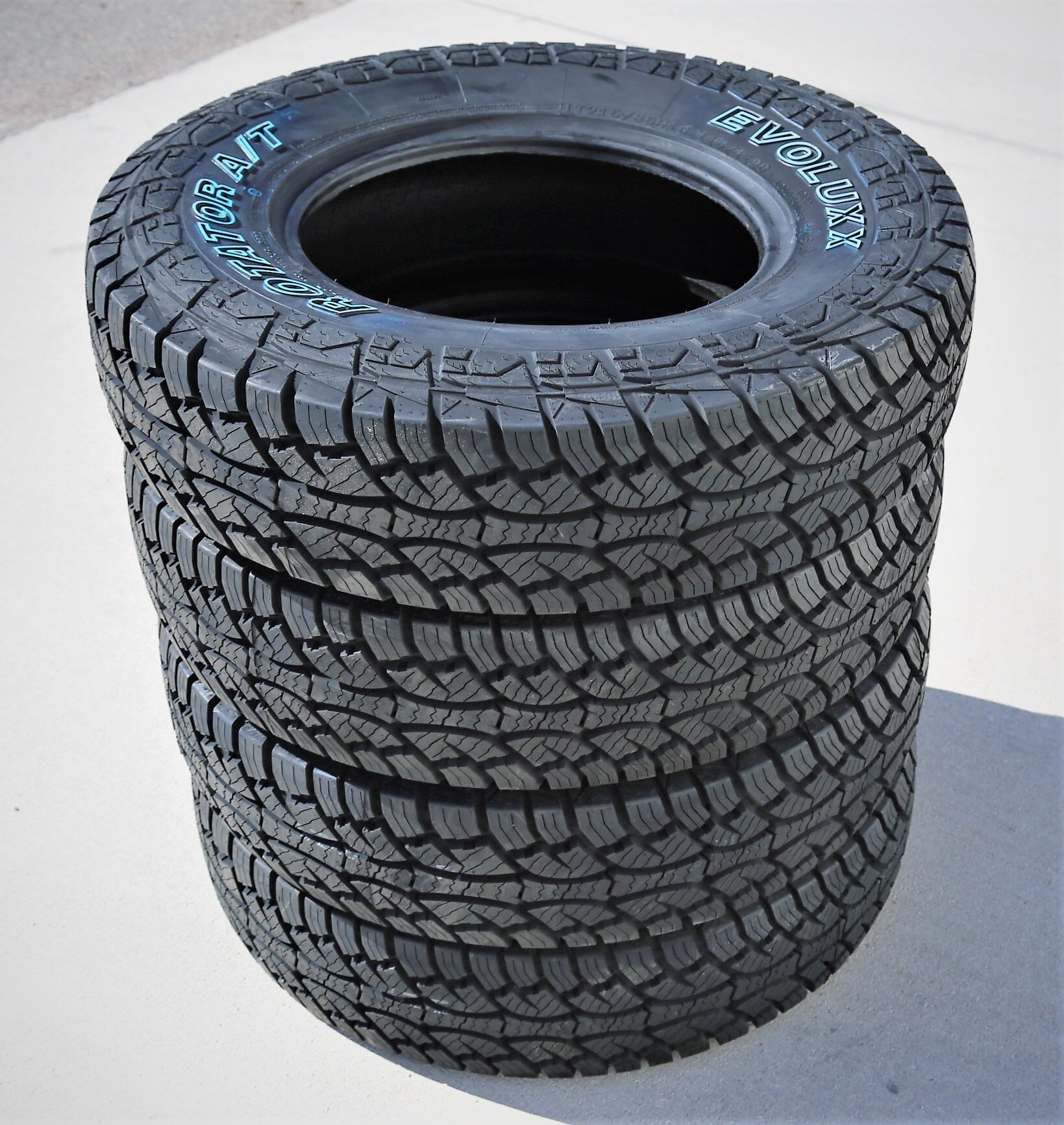 Evoluxx Rotator A/T LT 215/85R16 115/112Q E (10 Ply) (OWL) AT All Terrain Tire