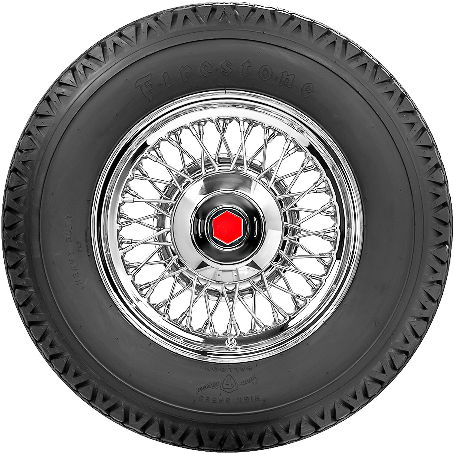 Set Of 4 Firestone Balloon 7-20 D (8 Ply) (TT) (BSW)