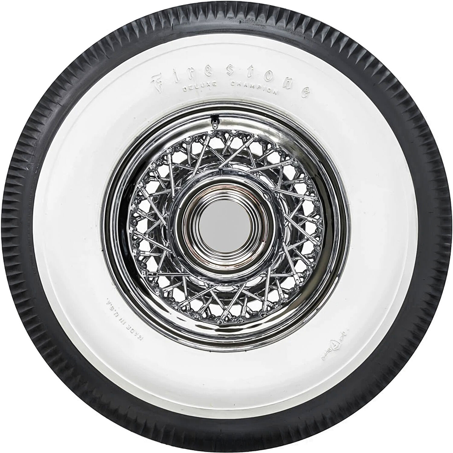 Set Of 4 Firestone Deluxe Champion 7.1-15 (WWW)