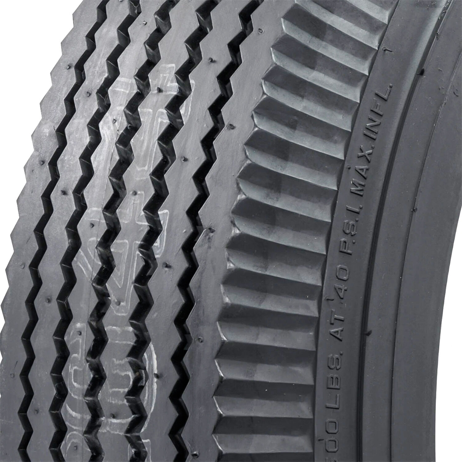 Set Of 4 Firestone Deluxe Champion 8.9-15 D (8 Ply)
