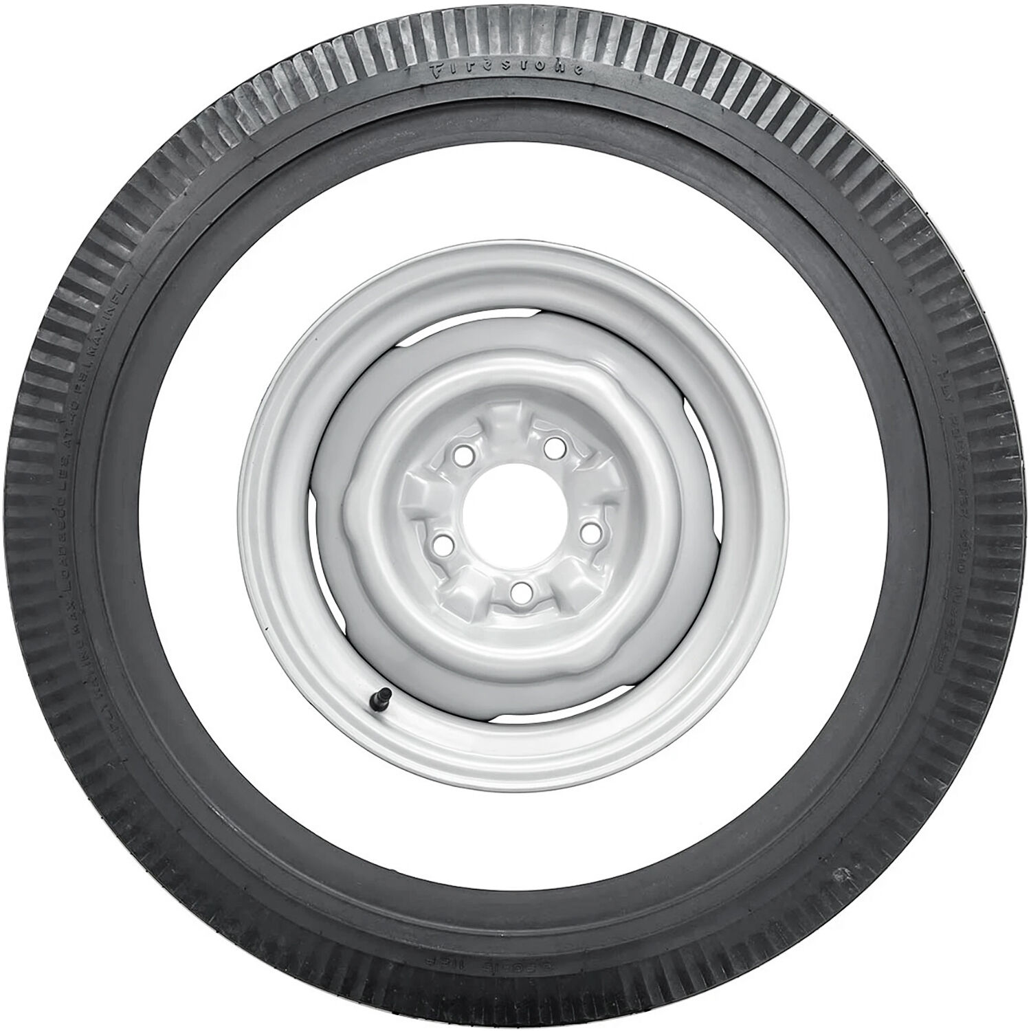 Set Of 4 Firestone Deluxe Champion 8.9-15 D (8 Ply)