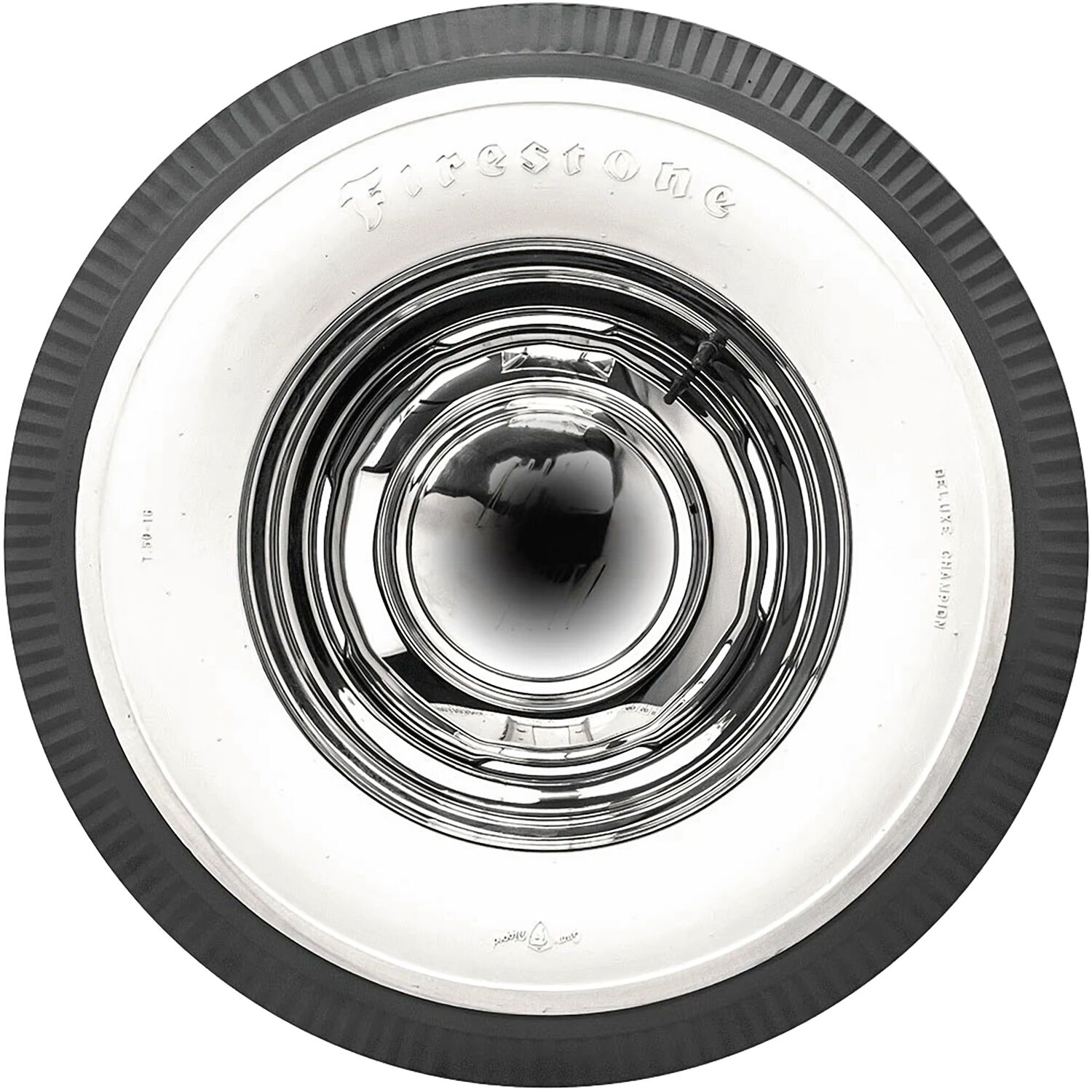 Set Of 4 Firestone Deluxe Champion 8.9-15 D (8 Ply) (WWW)