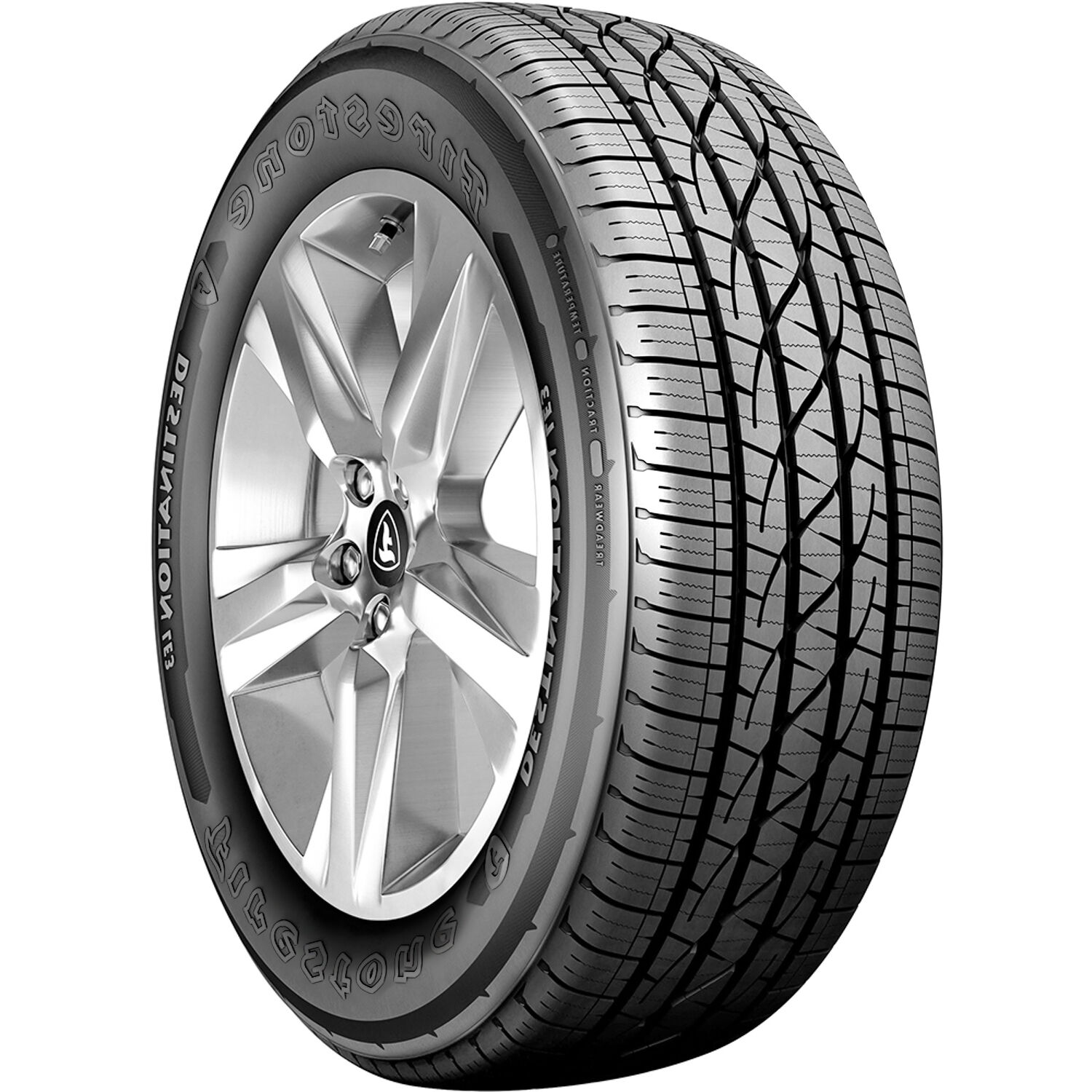 Set Of 4 Firestone Destination LE3 235/50R18 97H