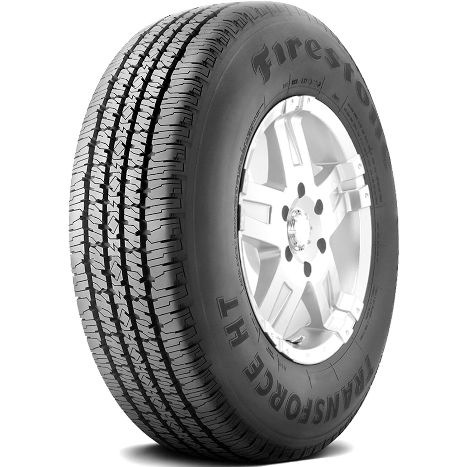 Set Of 4 Firestone Transforce HT LT 245/75R17 121/118R E (10 Ply)