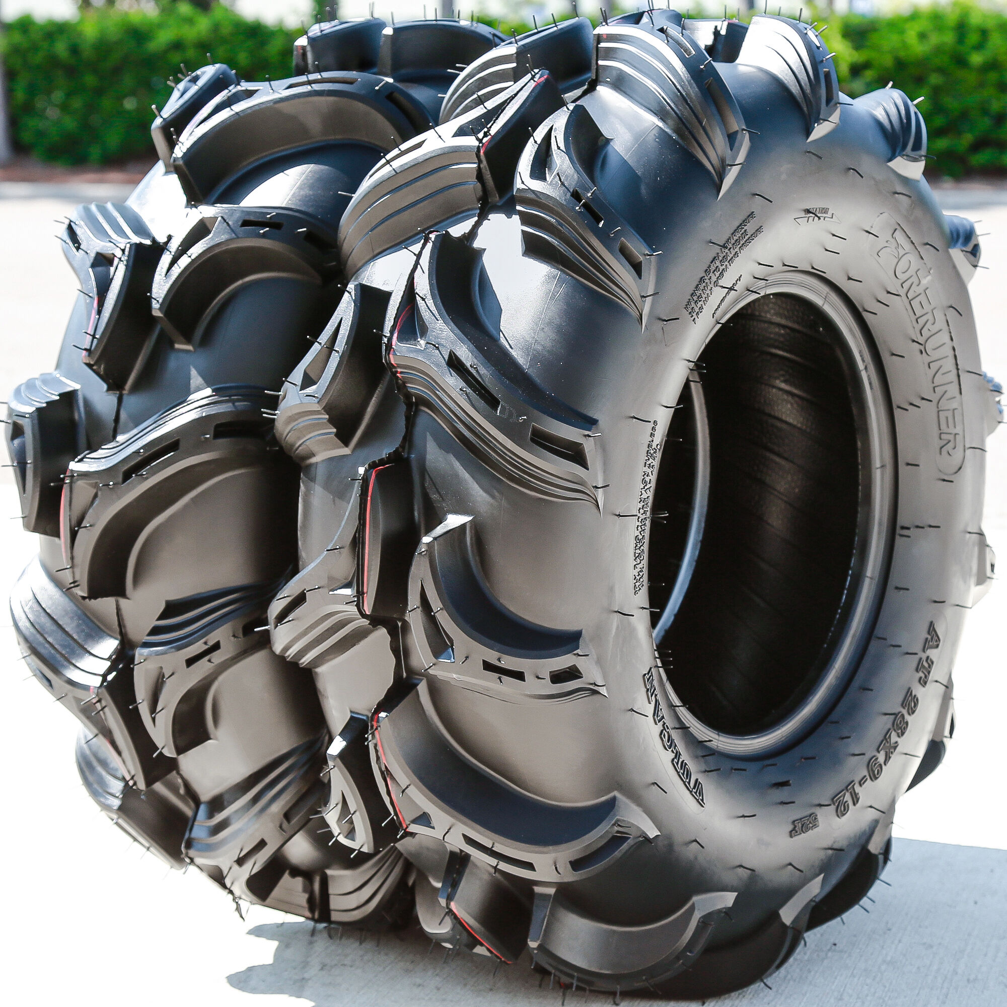 Set Of 4 Forerunner Vulcan 28X9.00-12 52F 6 Ply