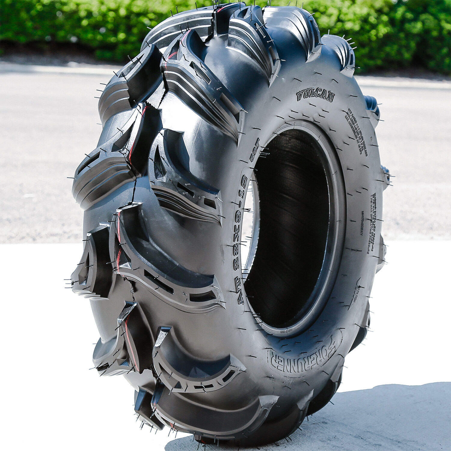 Set Of 4 Forerunner Vulcan 28X9.00-12 52F 6 Ply