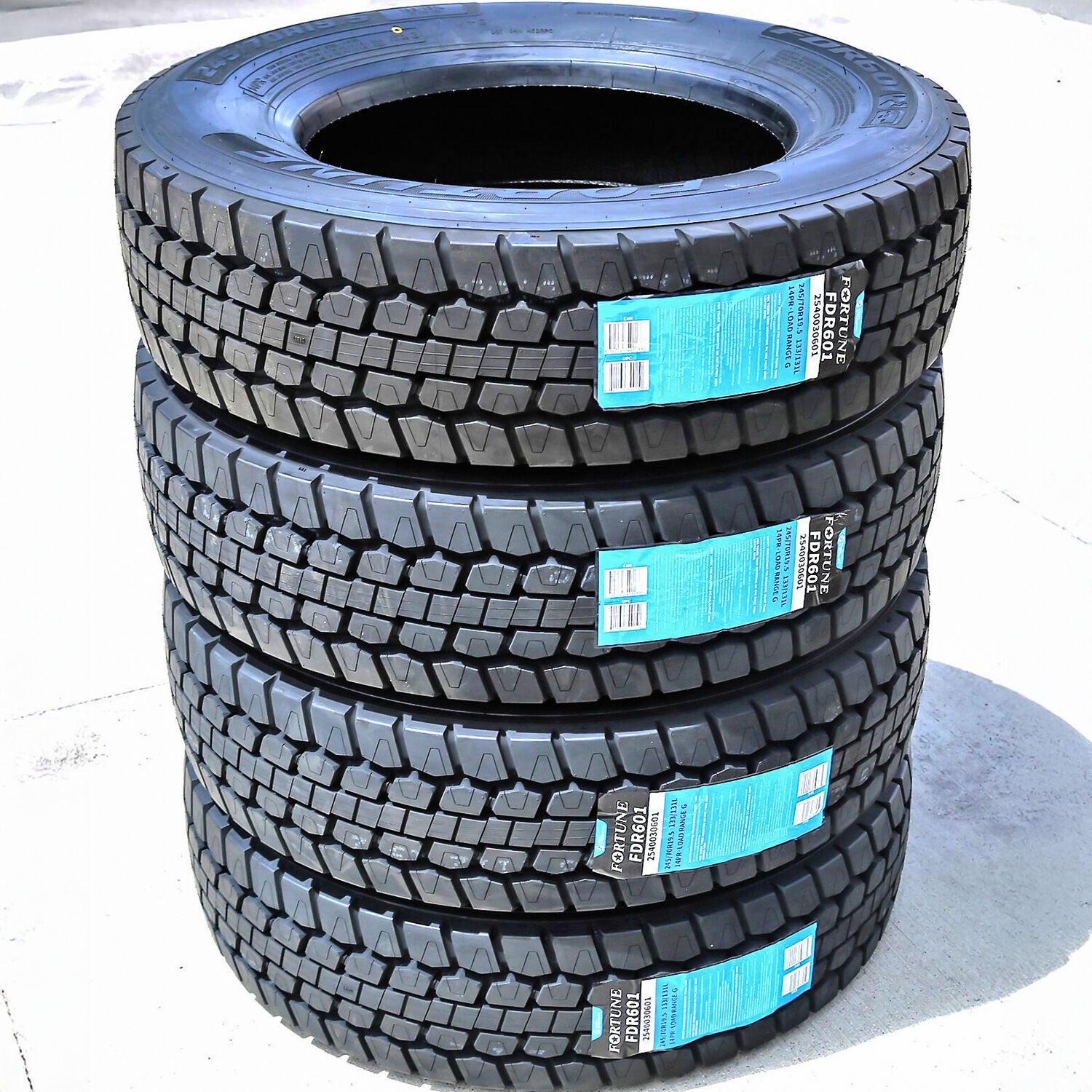 Fortune FDR601 245/70R19.5 133/131L G (14 Ply)