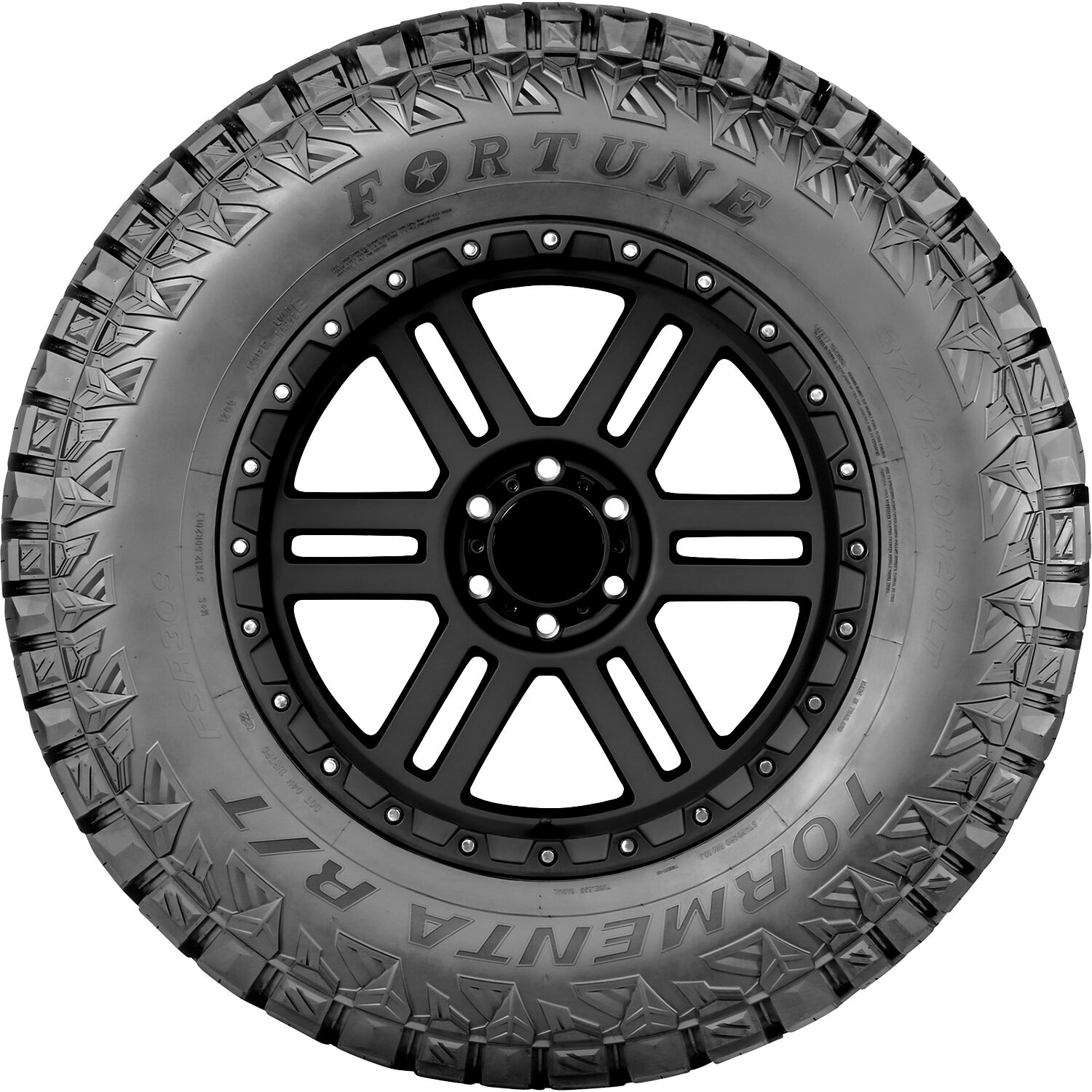 Fortune Tormenta R/T FSR309 (3 Ply Sidewall) LT 37X12.50R17 121Q E (10 Ply) RT Rugged Terrain Tire