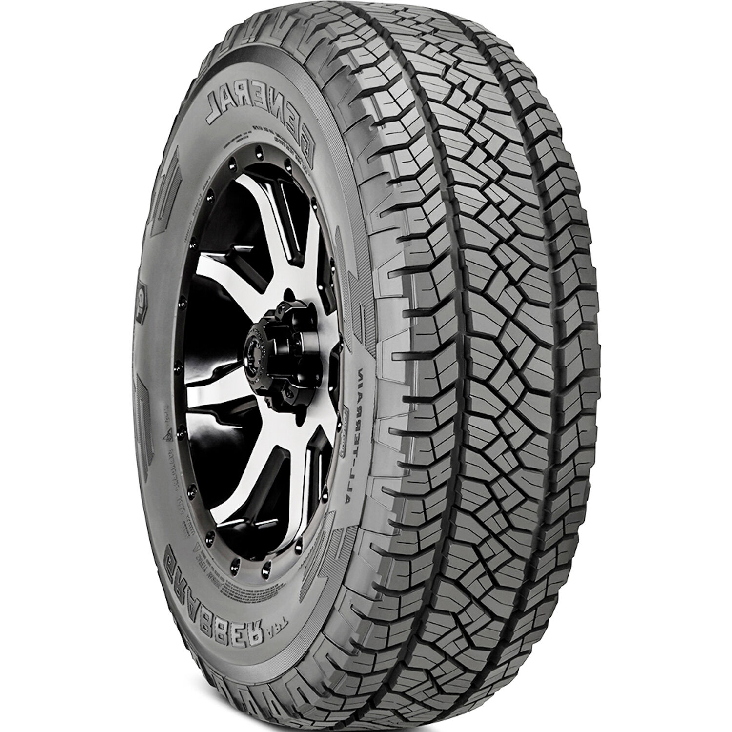 Set Of 4 General Grabber APT LT 225/75R16 115/112R E (10 Ply)