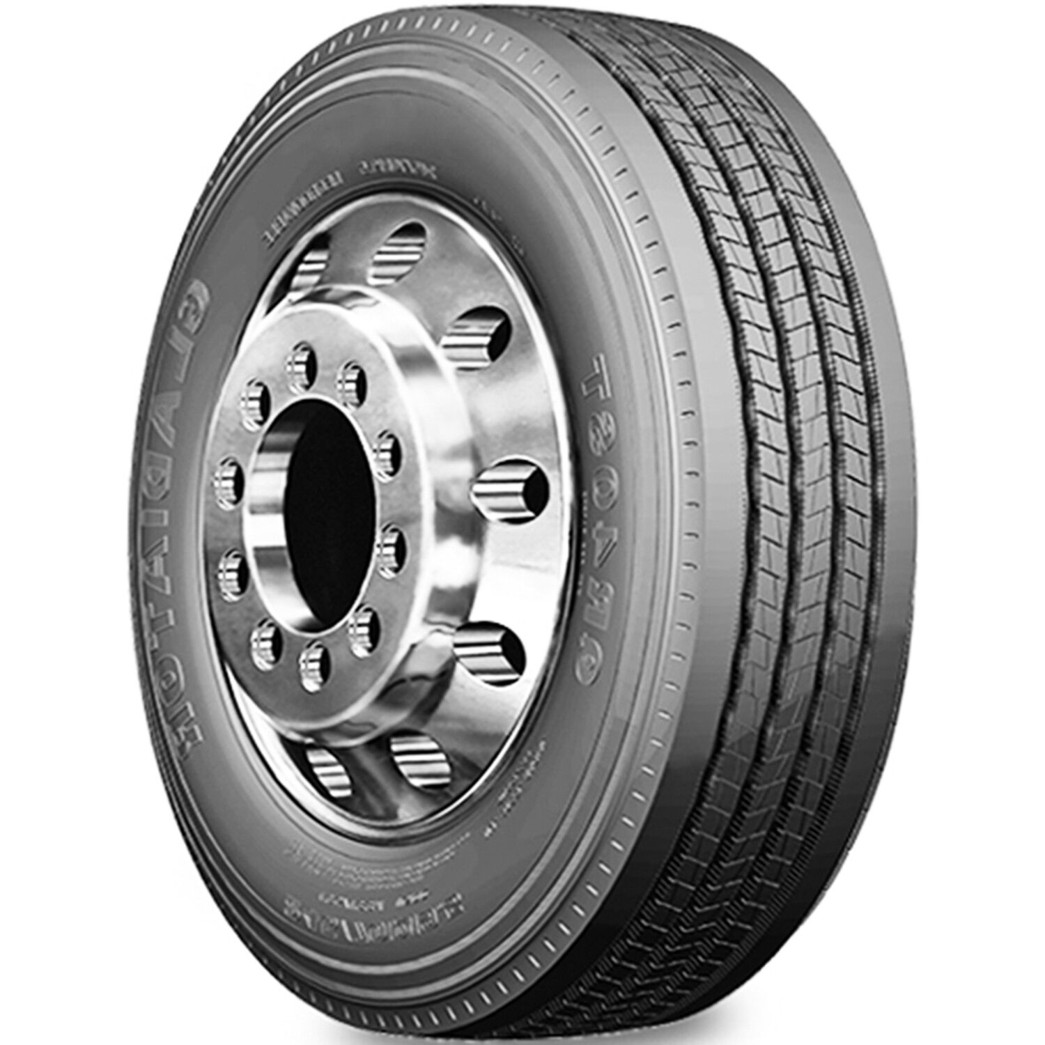 Set Of 4 Gladiator QR40-ST 235/75R17.5 143/141L J (18 Ply)