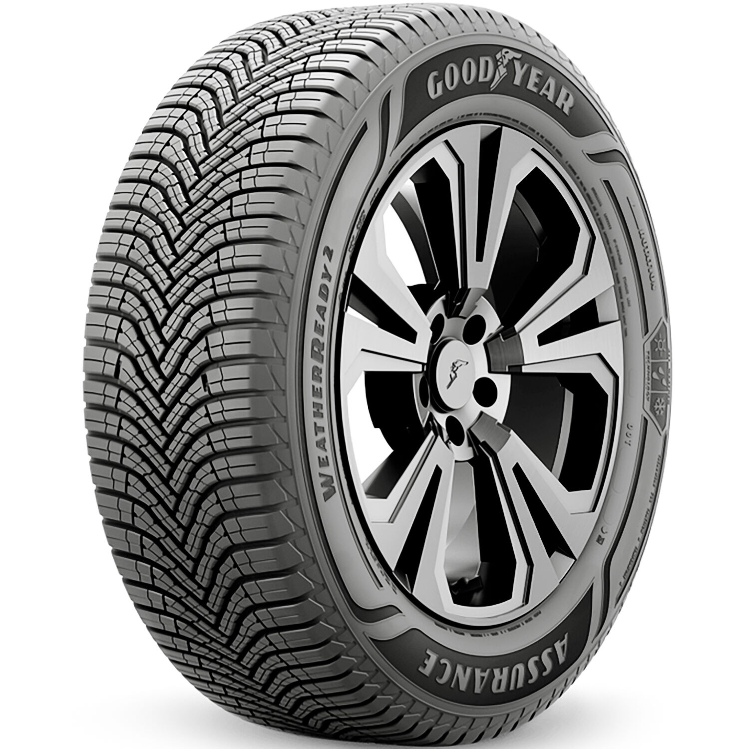 Set Of 4 Goodyear Assurance WeatherReady 2 225/55R17 97V