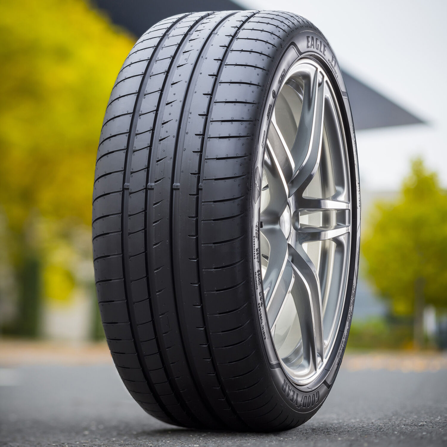 Set Of 4 Goodyear Eagle F1 Asymmetric 3 ROF (*) 225/40R19 93Y XL