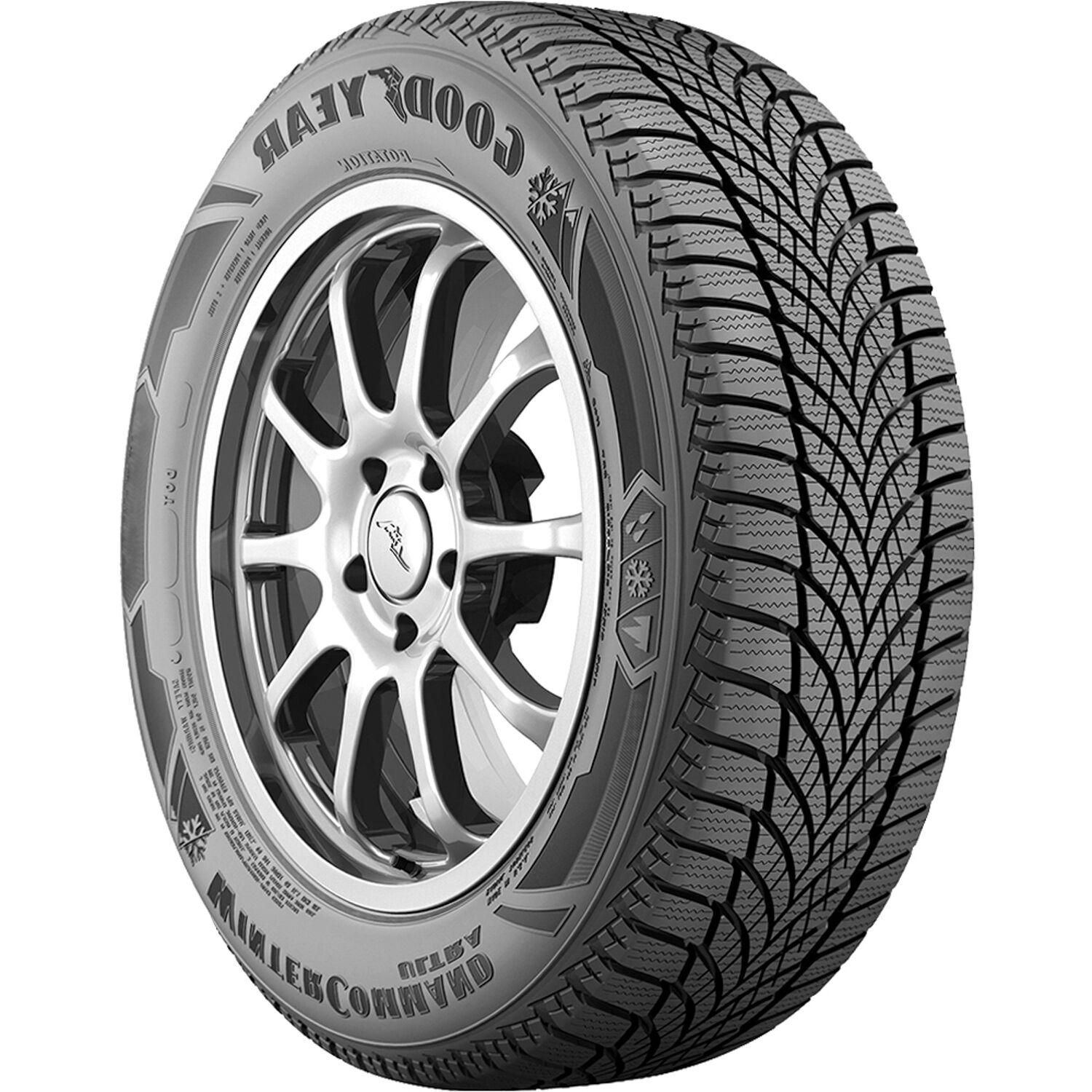 Set Of 4 Goodyear WinterCommand Ultra 215/55R17 98H XL