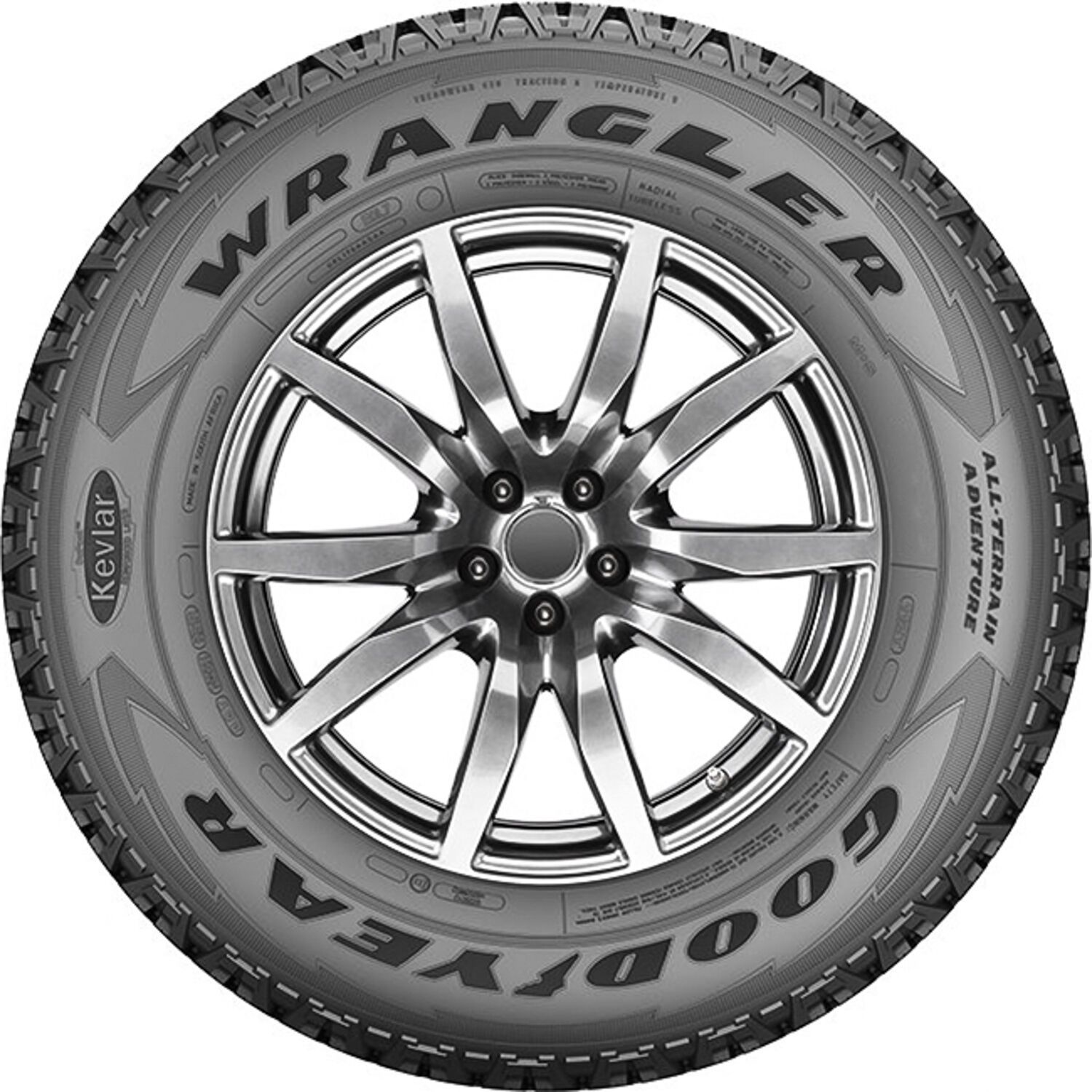 Goodyear Wrangler All-Terrain Adventure With Kevlar 265/60R18 110T