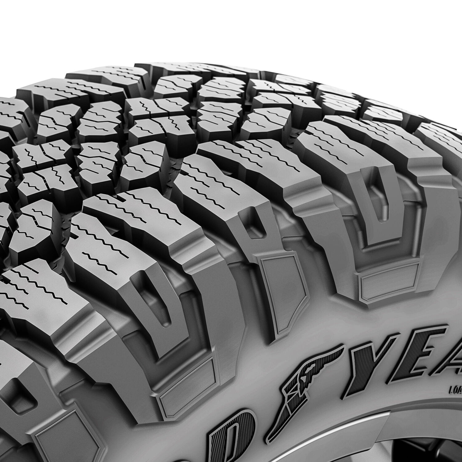 Goodyear Wrangler DuraTrac RT LT 305/55R20 125/122Q F (12 Ply)