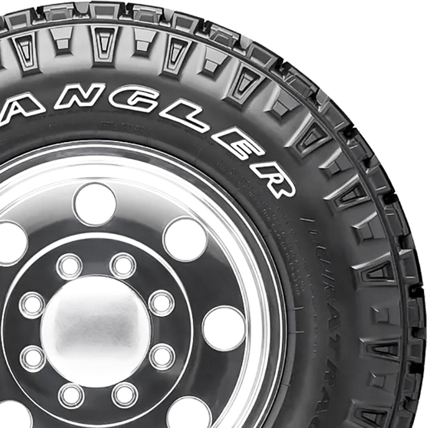 Set Of 4 Goodyear Wrangler DuraTrac LT 285/65R18 121Q D (8 Ply)