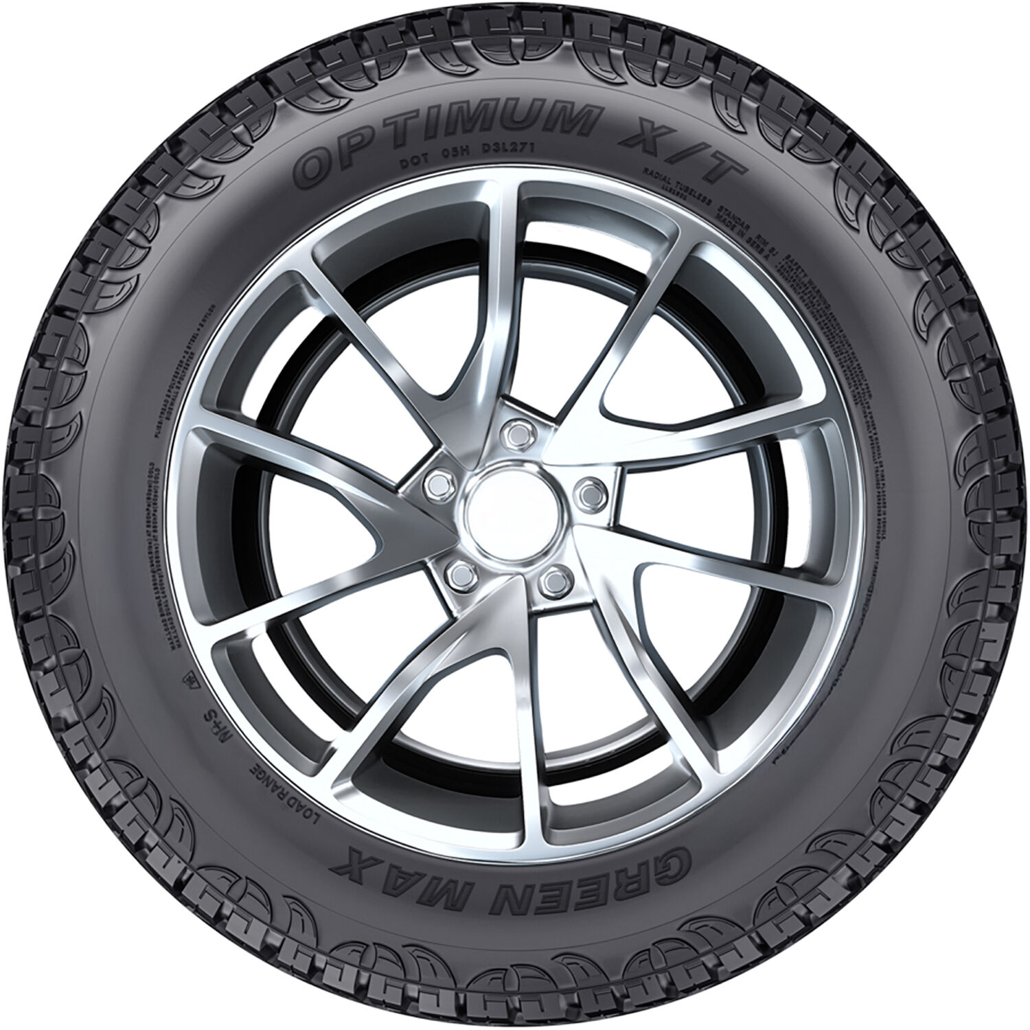 Green Max Optimum X/T LT 315/70R17 126/123Q E (10 Ply)