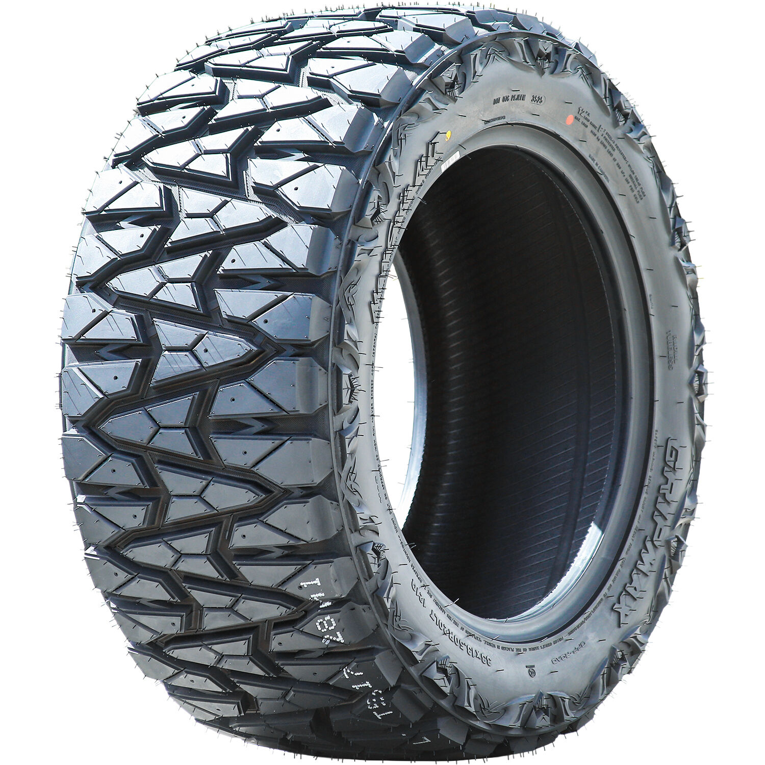 Gripmax MaxGrip M/T (3 Ply Sidewall) LT 33X13.50R20 121Q F (12 Ply)