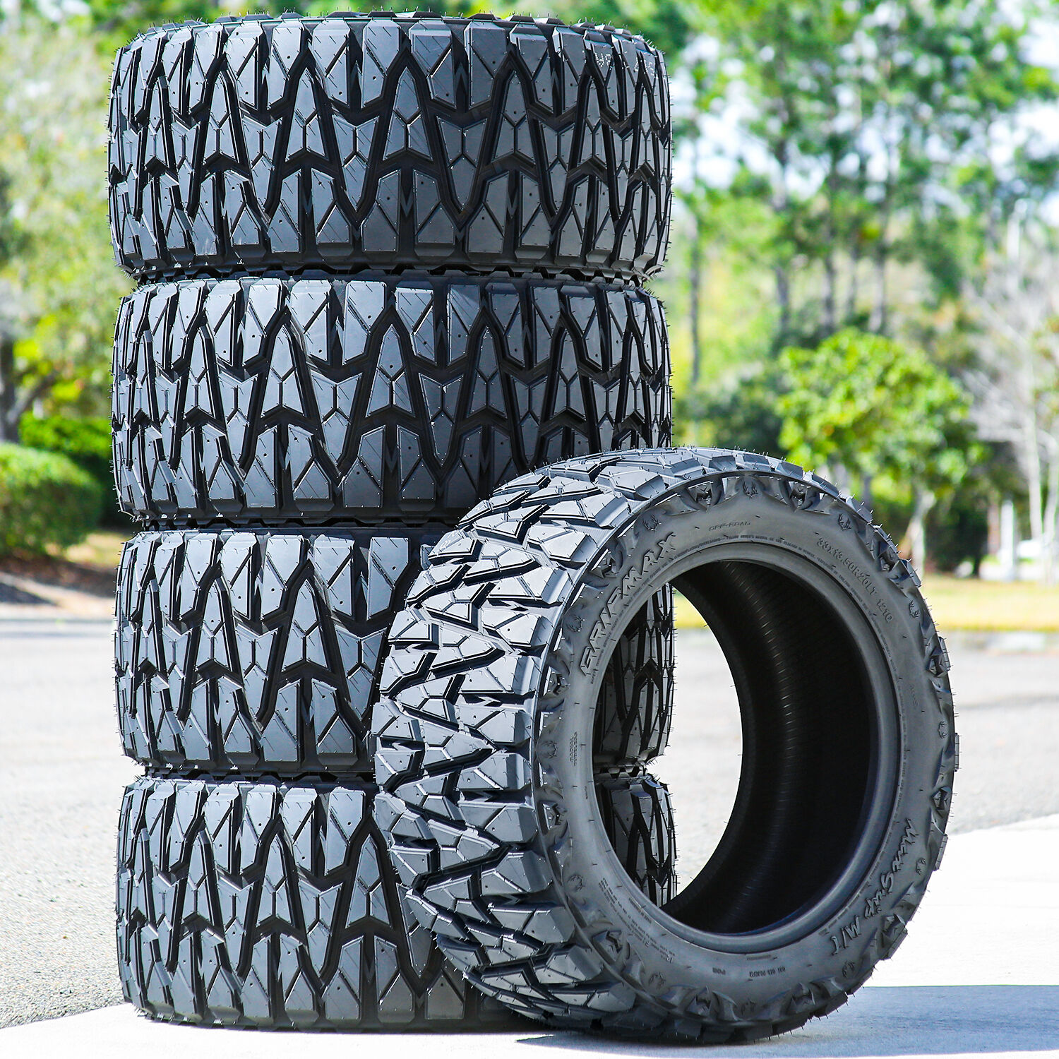 Gripmax MaxGrip M/T (3 Ply Sidewall) LT 33X13.50R20 121Q F (12 Ply)