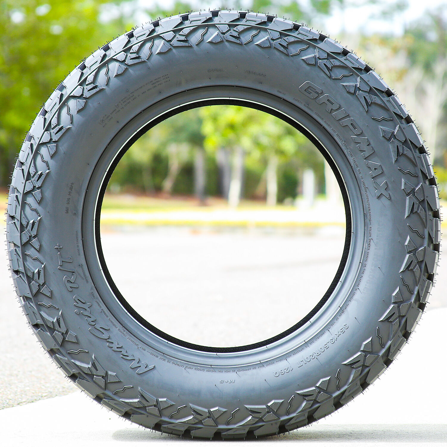 Gripmax MaxGrip R/T+ (3 Ply Sidewall) LT 35X13.50R20 126Q F (12 Ply)