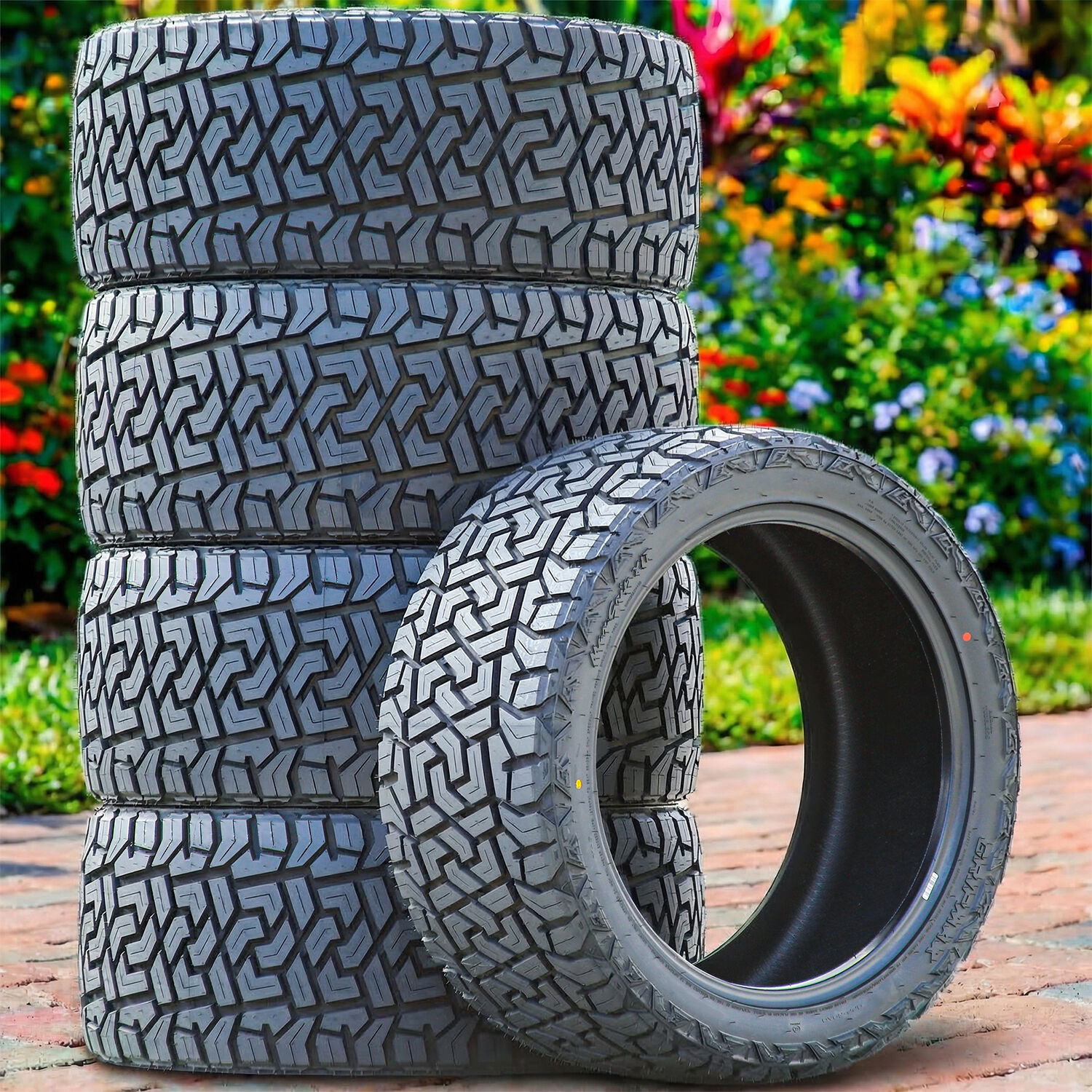 Set Of 4 Gripmax MaxGrip X/T LT 33X12.50R24 110S F (12 Ply)