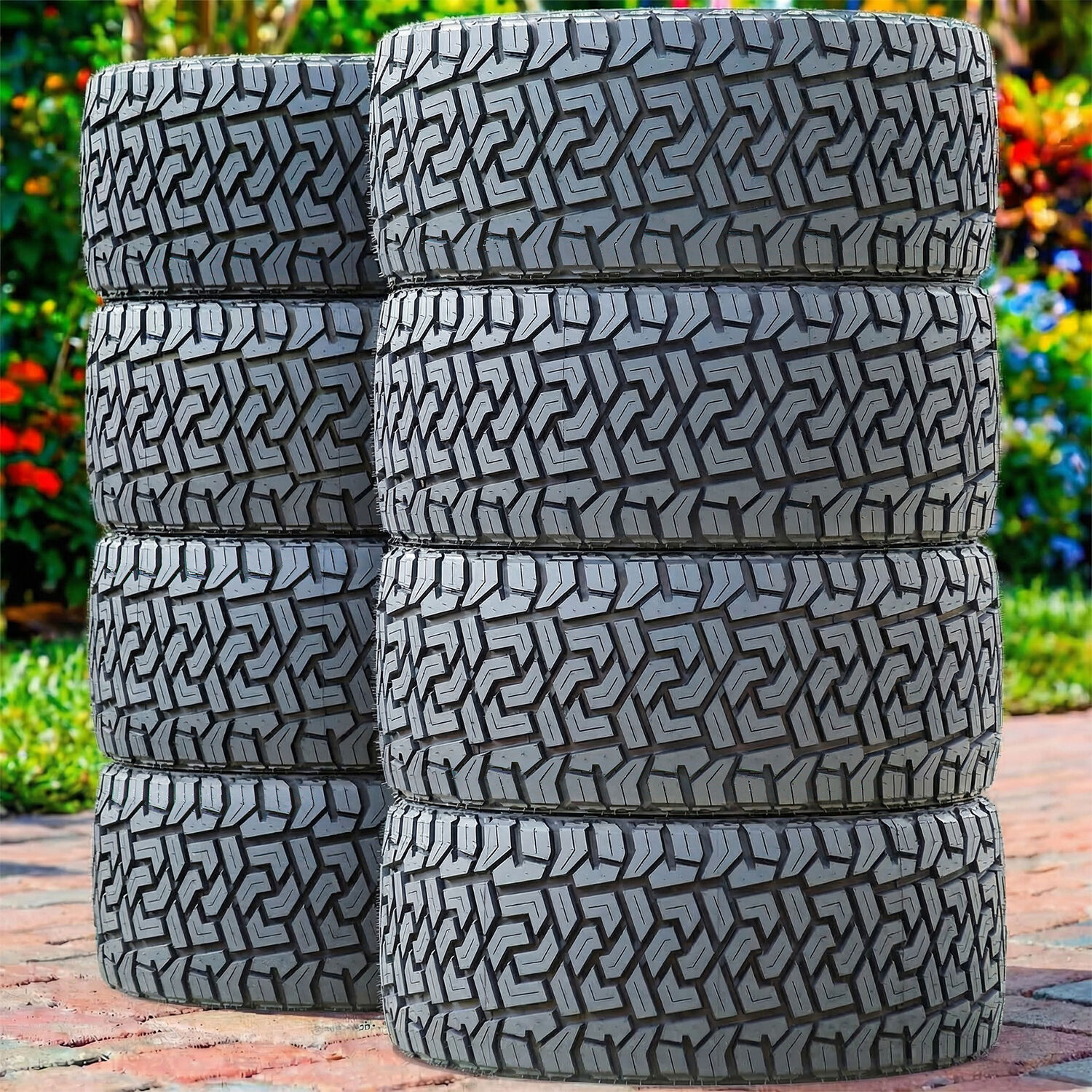 Set Of 4 Gripmax MaxGrip X/T LT 33X12.50R24 110S F (12 Ply)