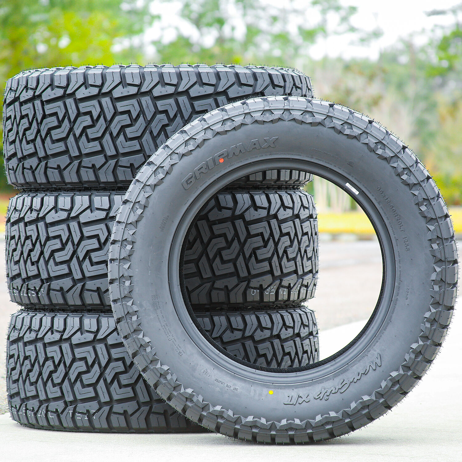 Gripmax MaxGrip X/T LT 35X12.50R20 125S F (12 Ply)