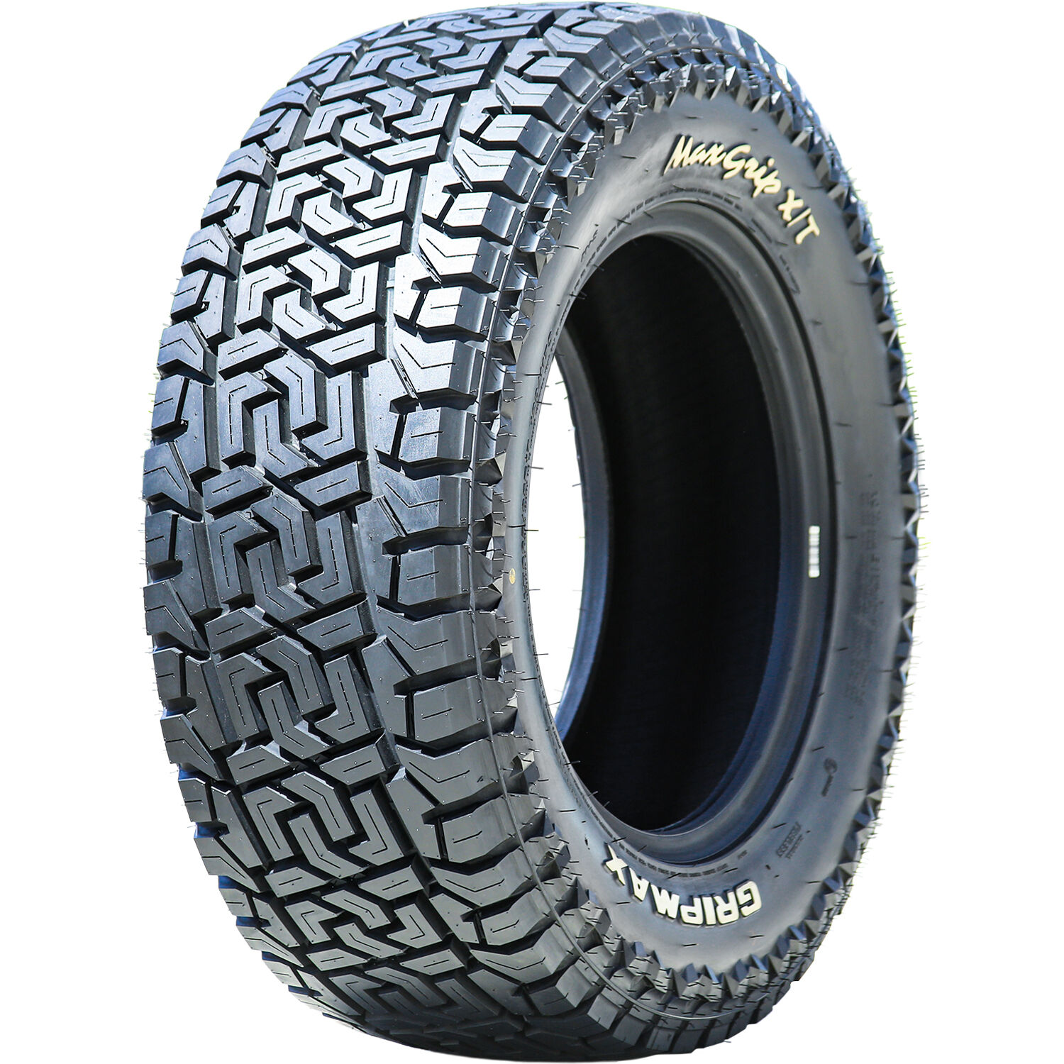 Set Of 4 Gripmax MaxGrip X/T (3 Ply Sidewall) LT 265/70R17 123/120S E (10 Ply)