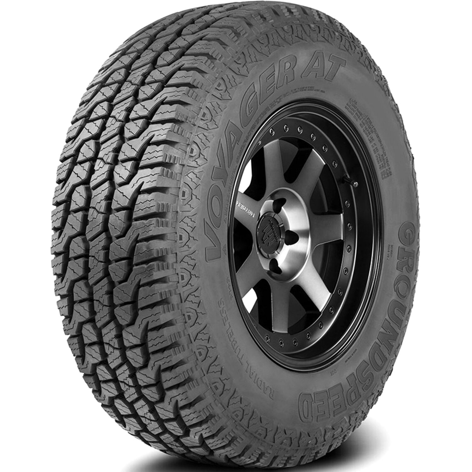 Set Of 4 Groundspeed Voyager AT LT 275/65R18 123/120S E (10 Ply)