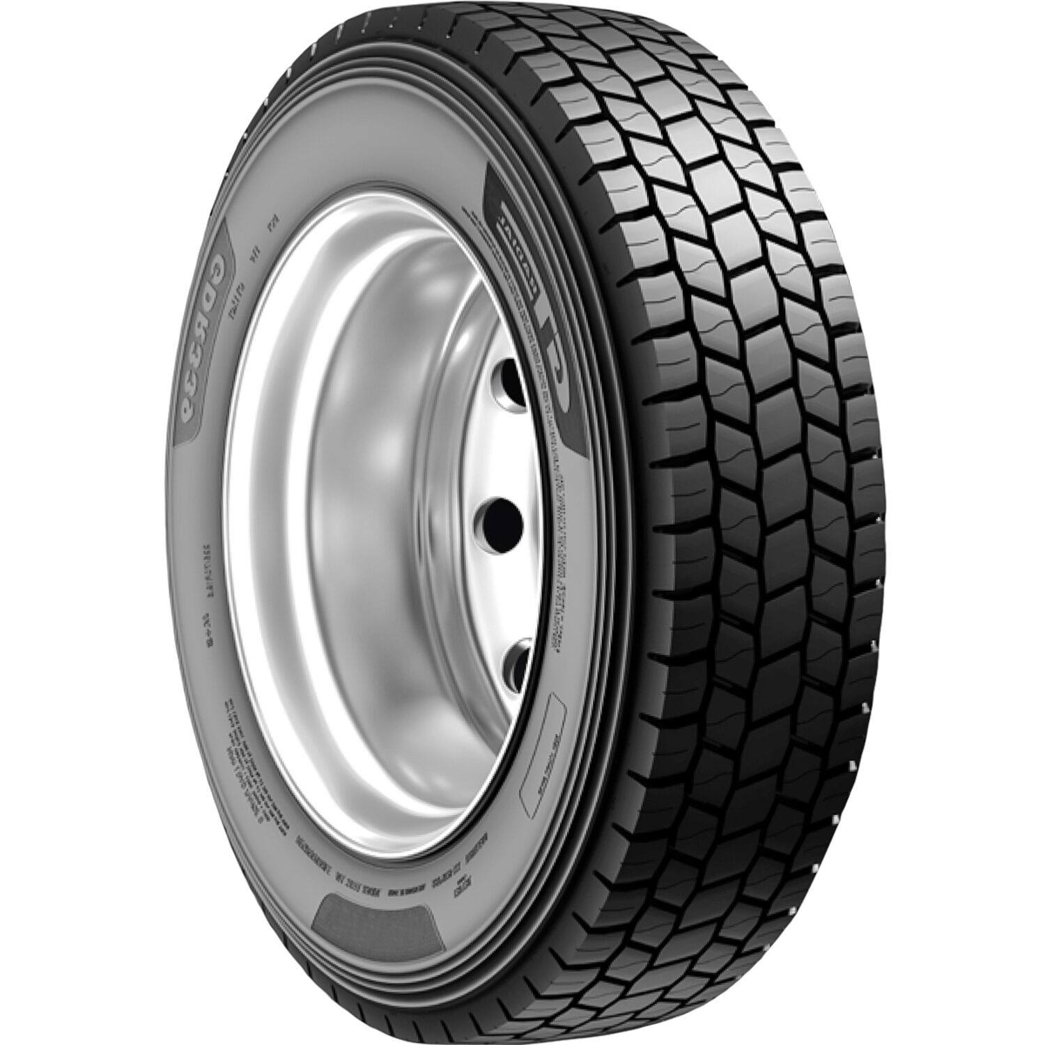 Set Of 4 GT Radial GDR339 245/70R19.5 136/134M H (16 Ply)
