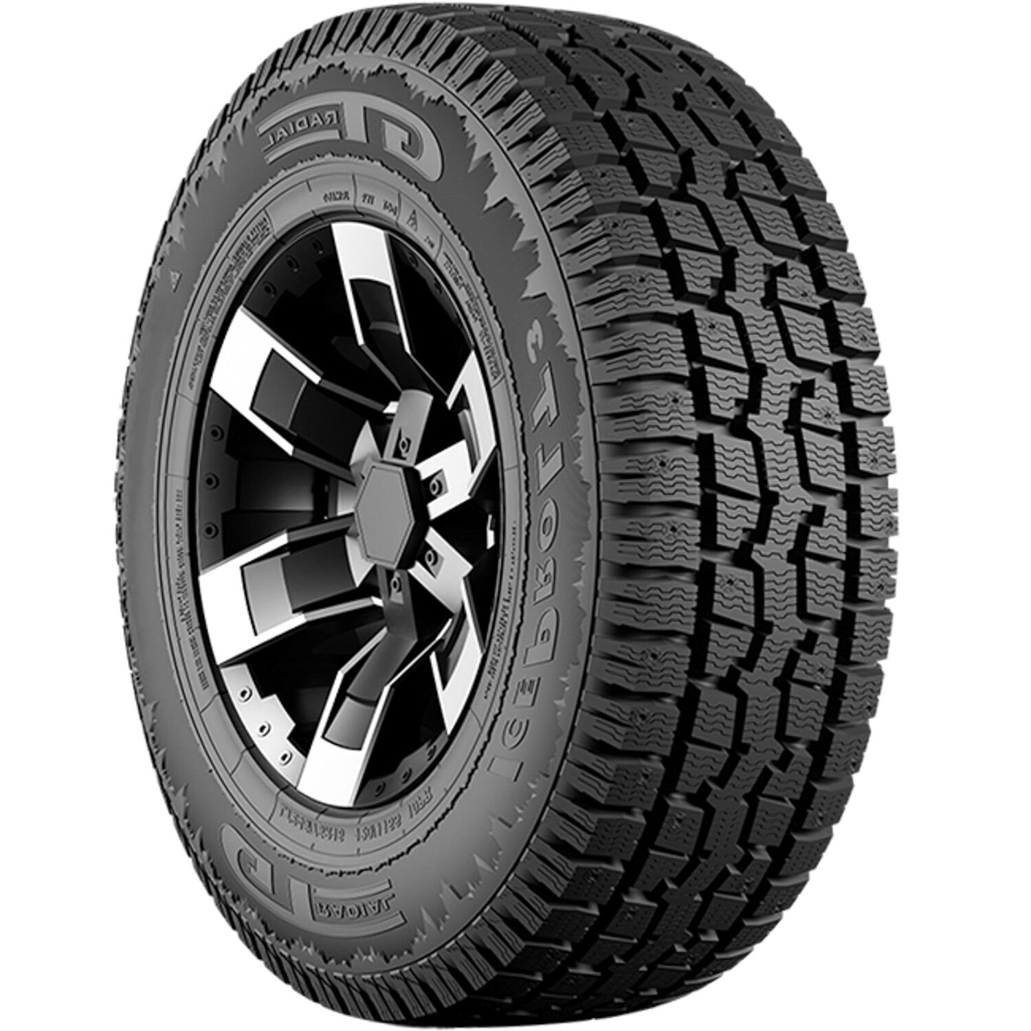 Set Of 4 GT Radial IcePro LT3 LT 225/75R16 115/112R E (10 Ply)