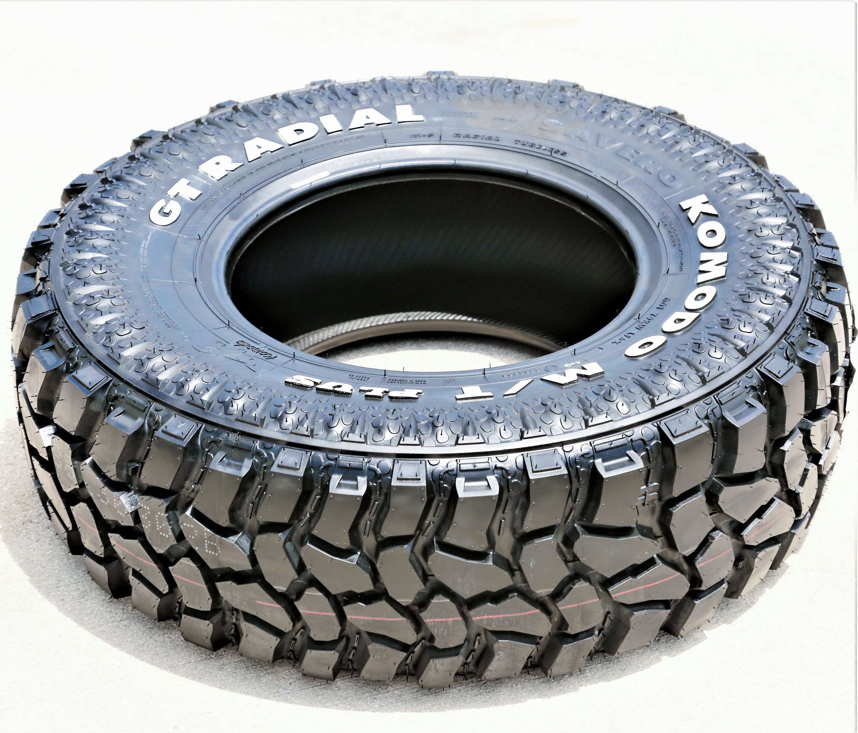 GT Radial Savero Komodo M/T Plus LT 33X12.50R15 108Q C (6 Ply)