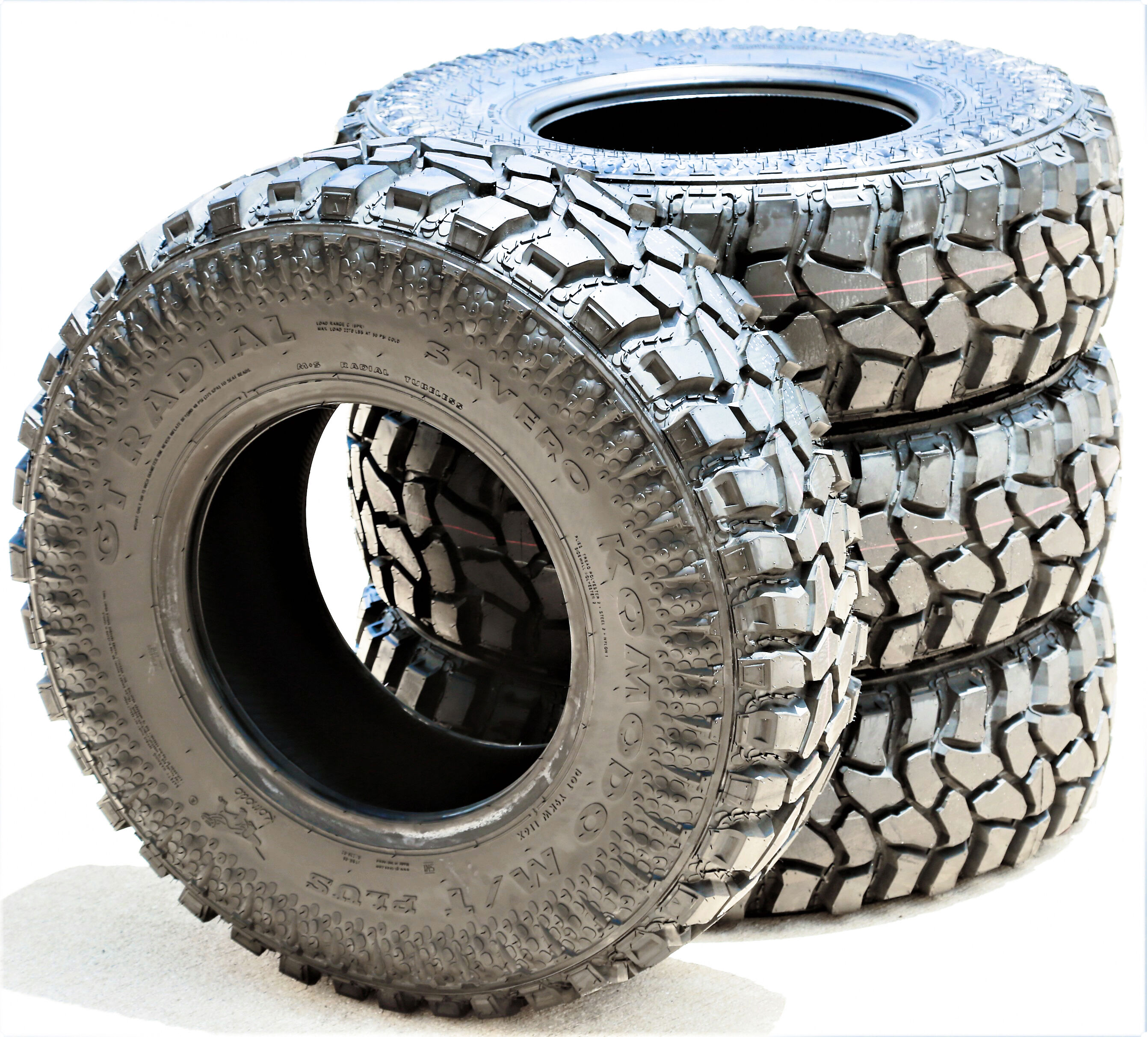 GT Radial Savero Komodo M/T Plus LT 33X12.50R15 108Q C (6 Ply)