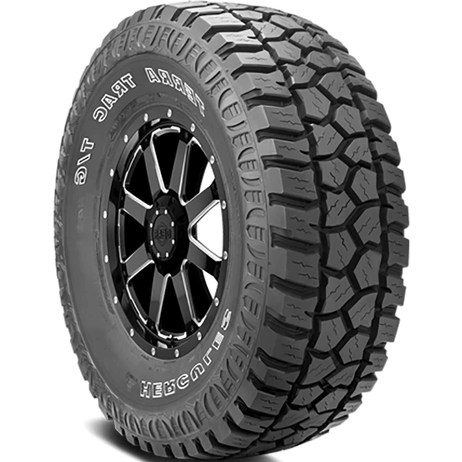 Set Of 4 Hercules Terra Trac T/G MAX LT 33X12.50R15 108Q C (6 Ply)