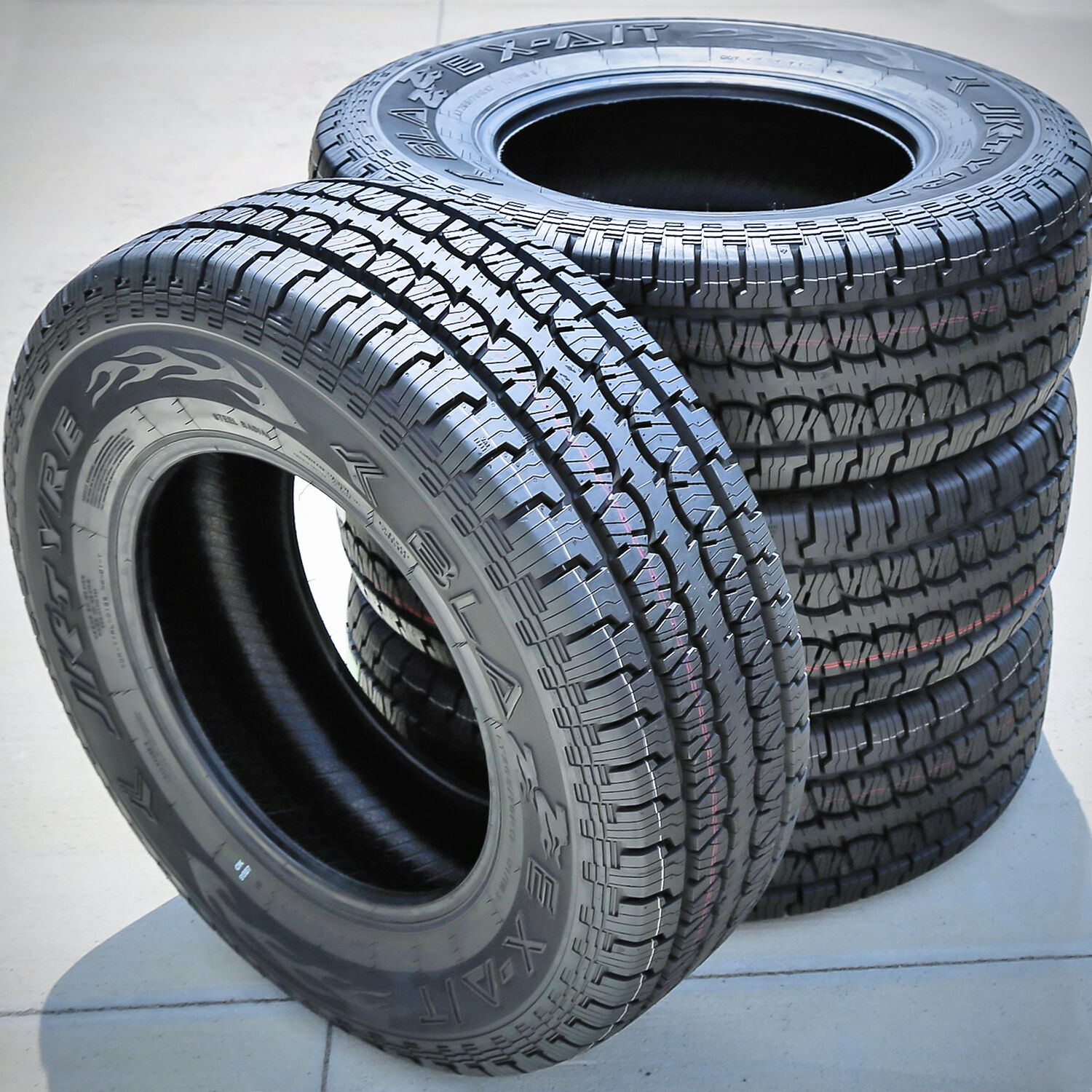 JK Tyre Blazze X-A/T LT 265/70R17 121/118S E (10 Ply)
