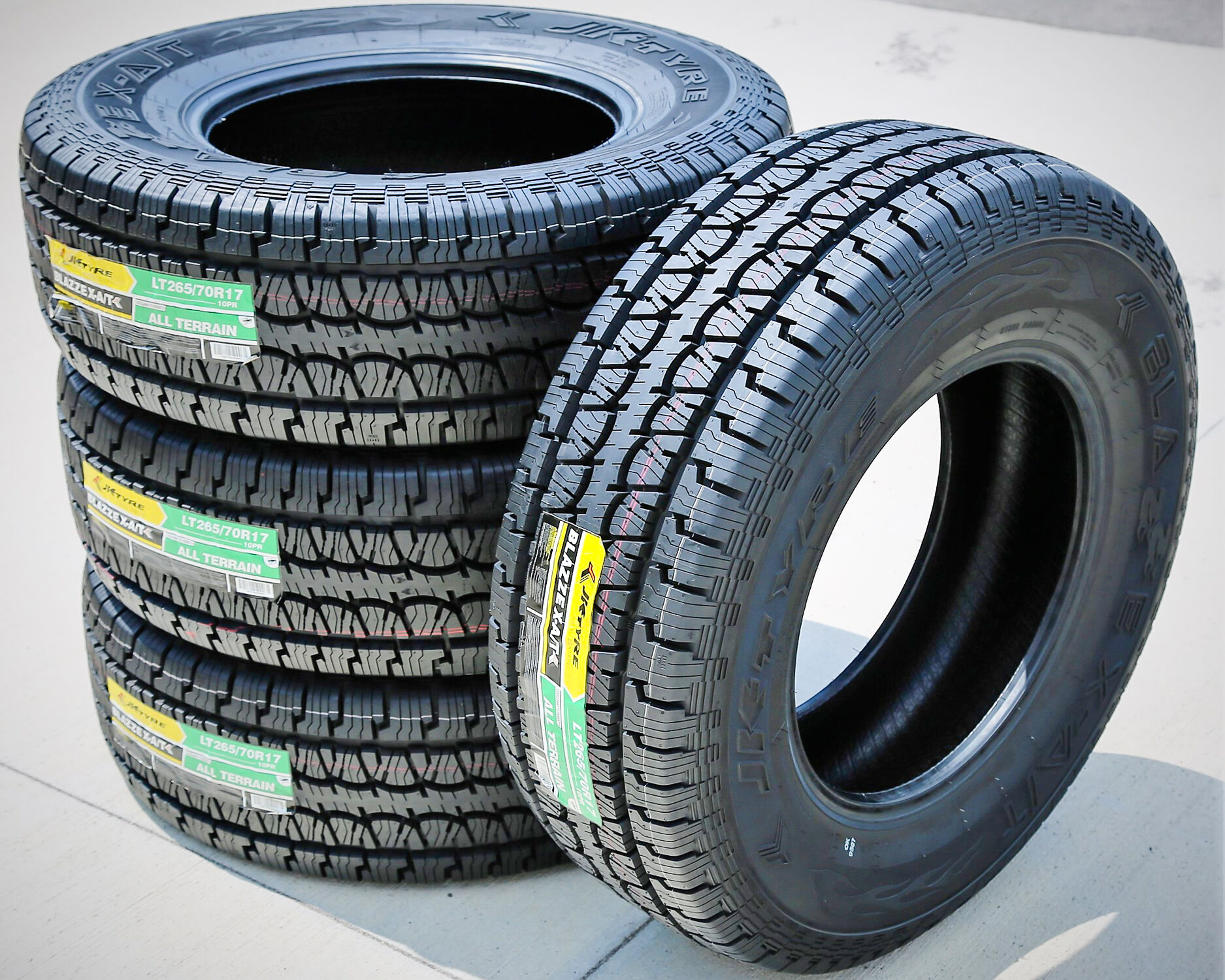JK Tyre Blazze X-A/T LT 265/70R17 121/118S E (10 Ply)