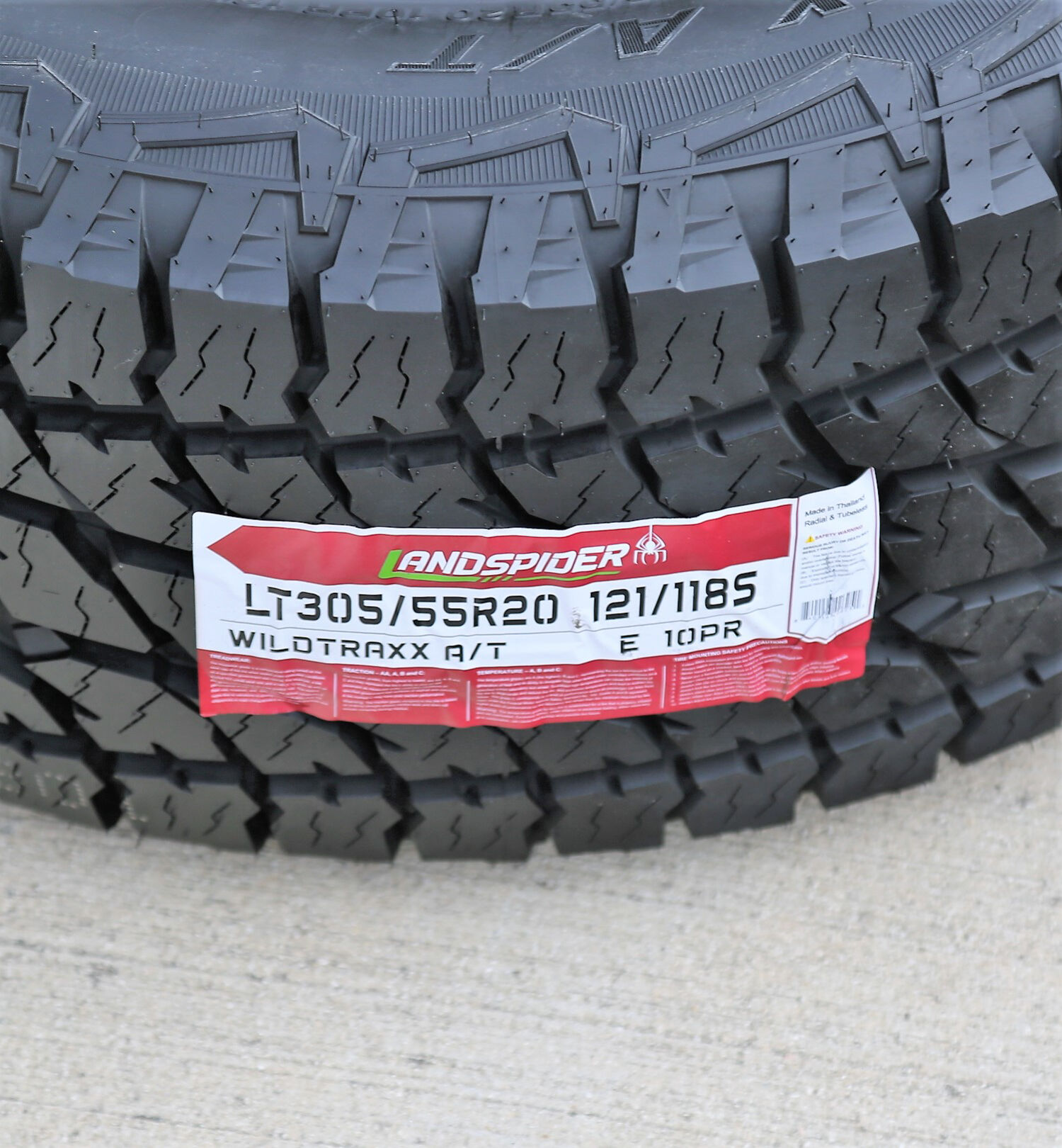 Landspider Wildtraxx A/T LT 305/55R20 121/118S E (10 Ply)