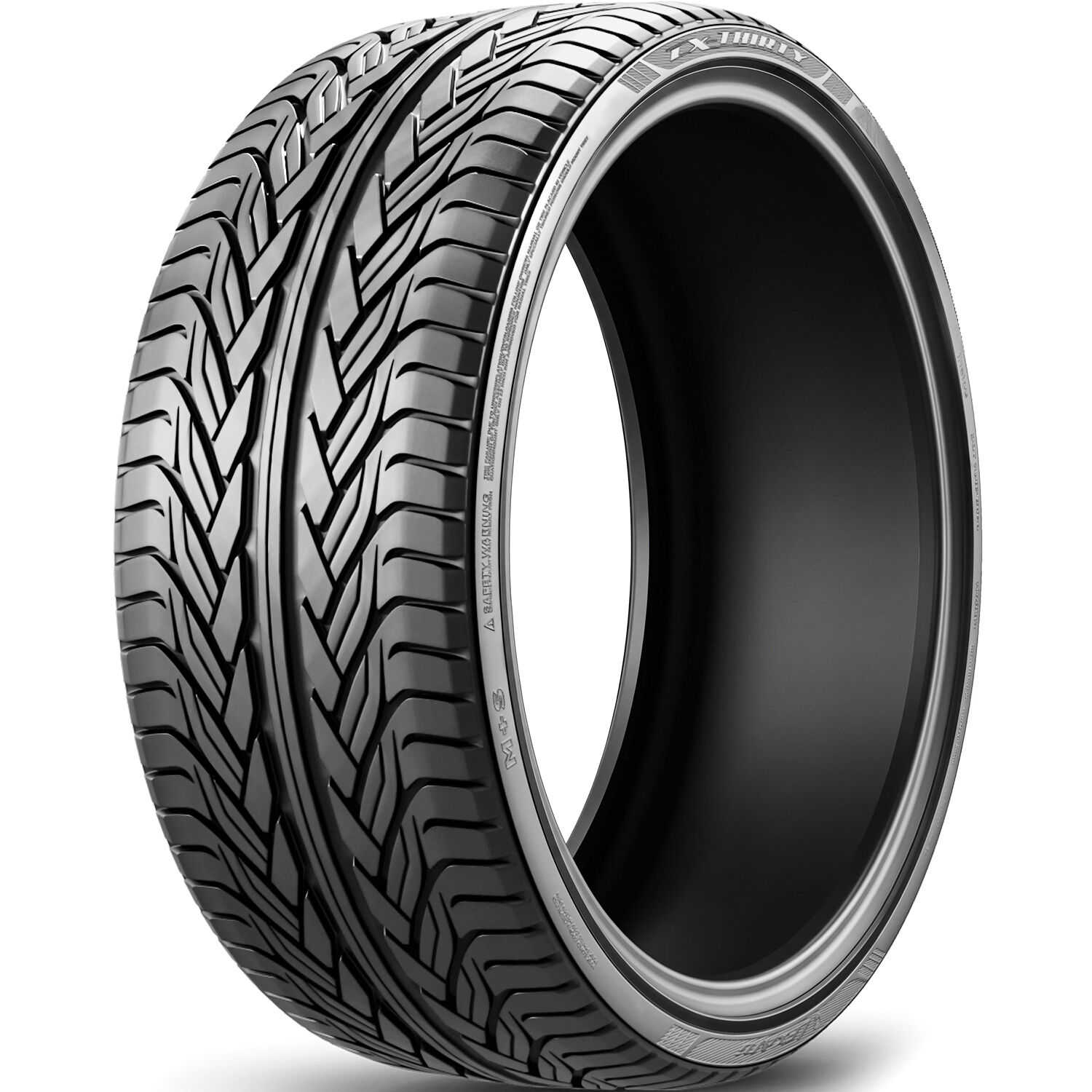 【中古品】タイヤホイール4本セット 265/35R22 LEXANI Set of 4 Lexani LX-THIRTY 265/35R22 ZR 102W XL