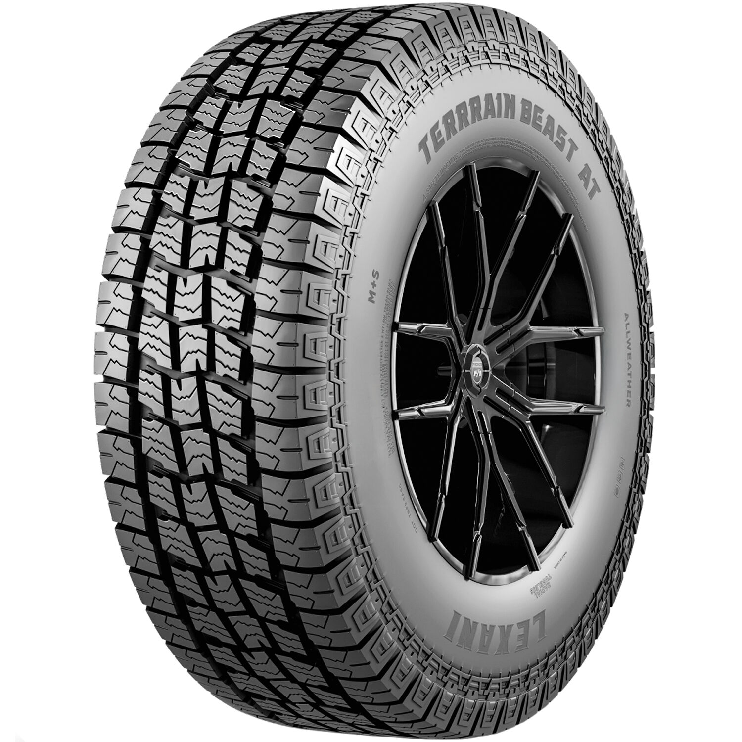 Lexani Terrain Beast AT LT 265/70R16 121/118S E (10 Ply)